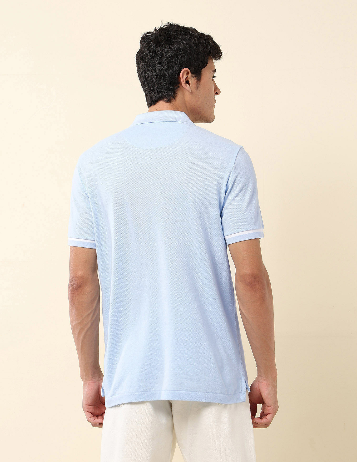U.S. Polo Assn. Brand Embroidered Summer Splash Polo Shirt