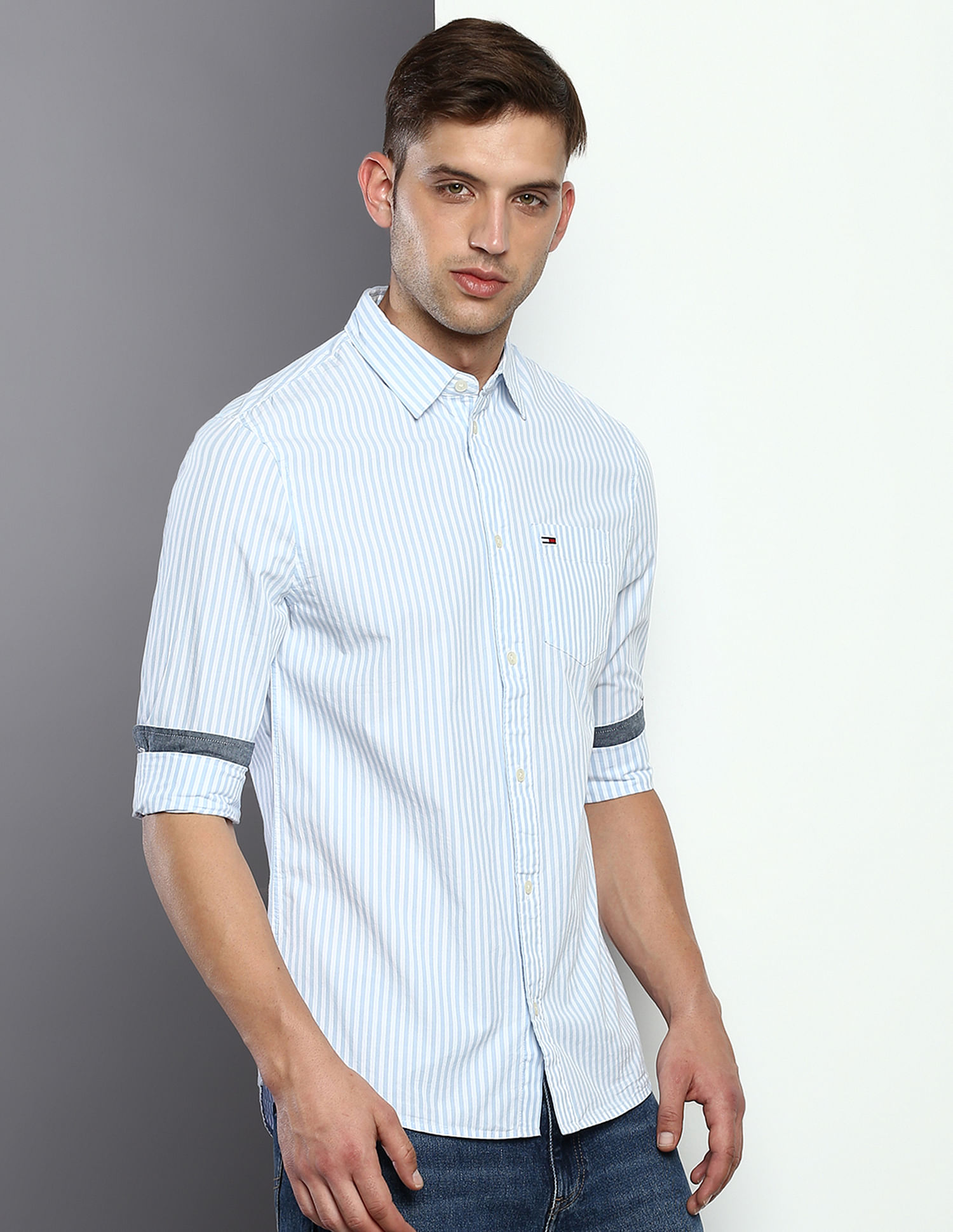 Tommy Hilfiger Essential Stripe Regular Fit Shirt