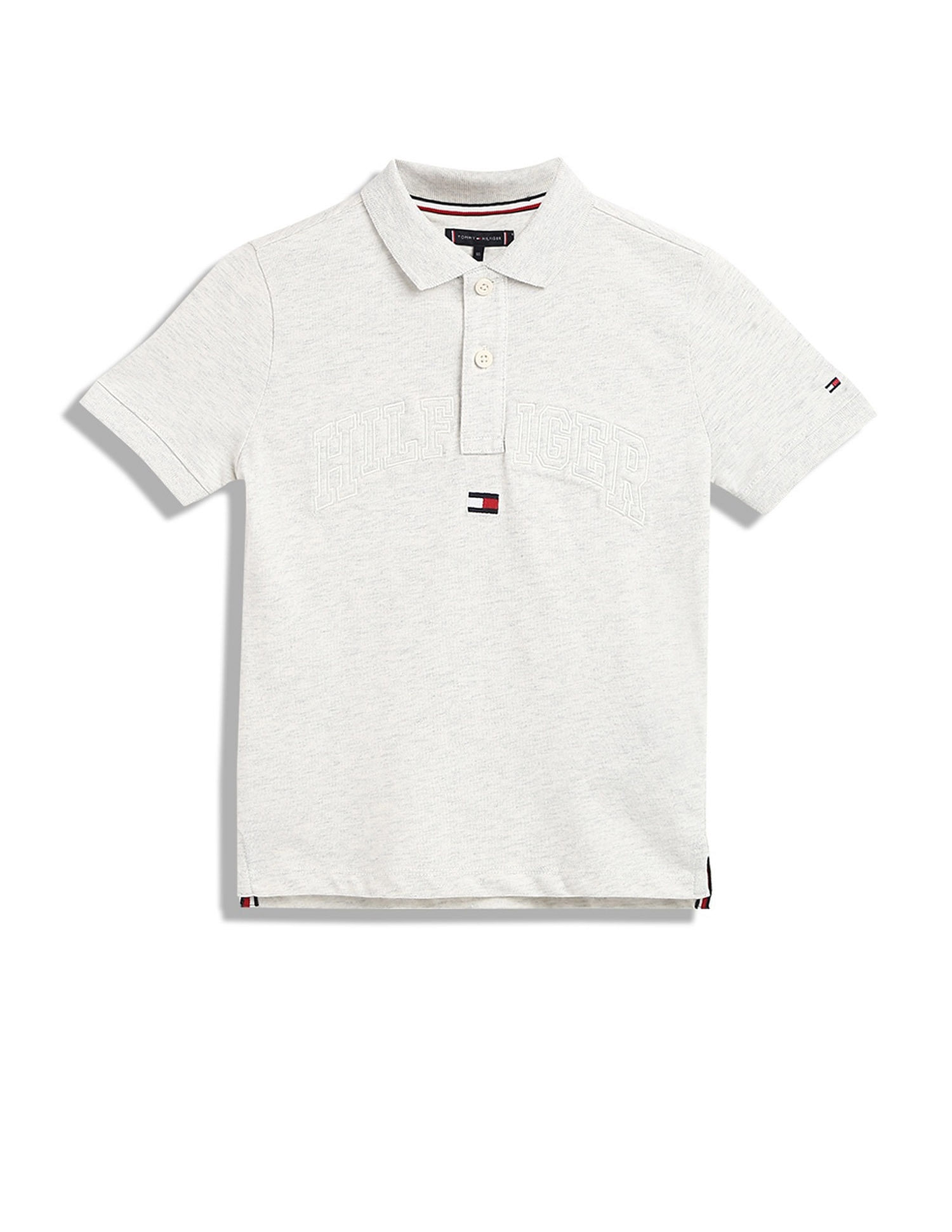 Tommy Hilfiger Kids Boys Printed Regular-Fit Cotton Polo T-Shirt