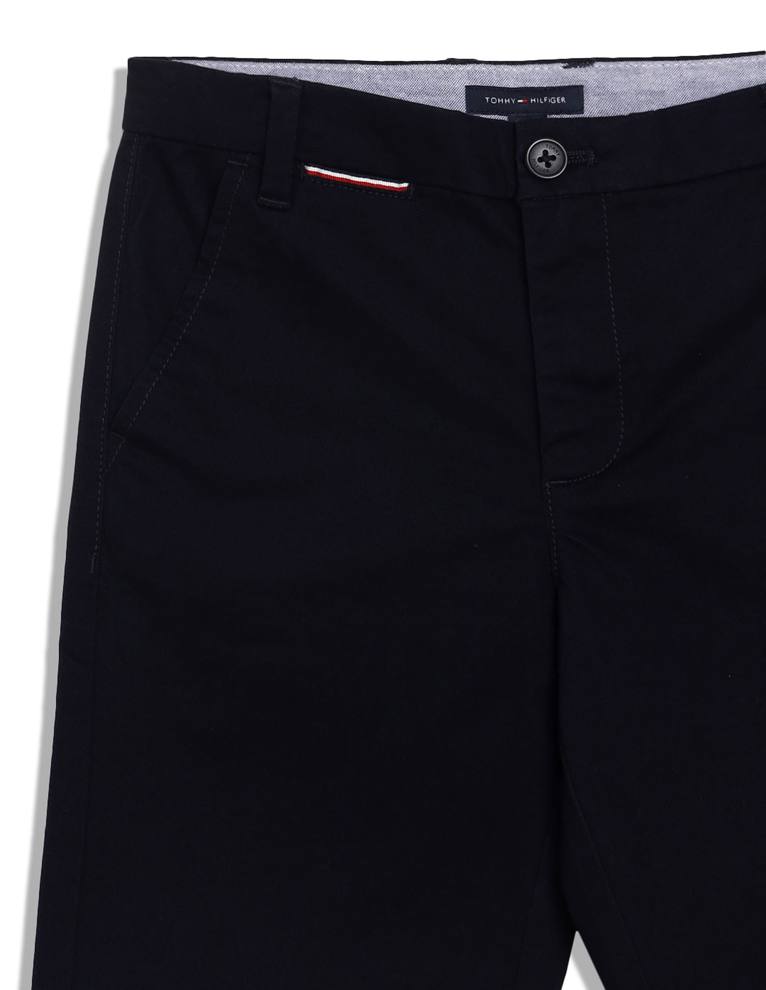 Tommy Hilfiger Kids Boys Mid Rise Solid Shorts