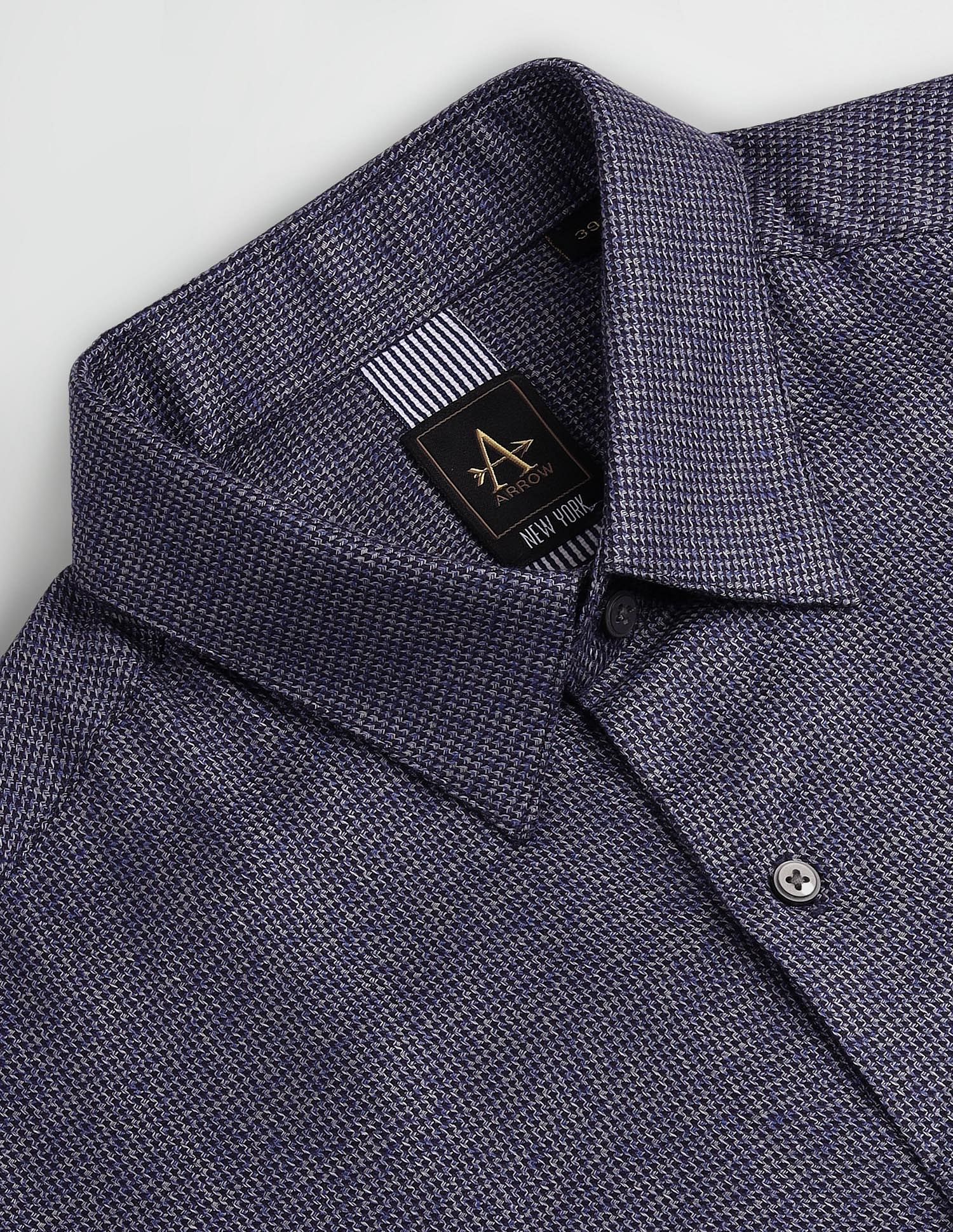 Arrow Newyork Geometric Patterned Slim Fit Shirt