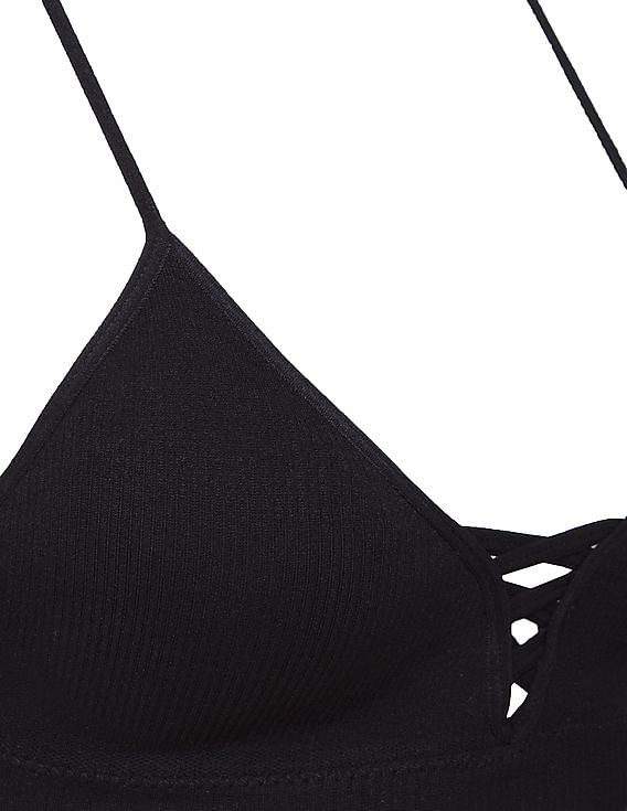 Aeropostale Cross Strap Bralette