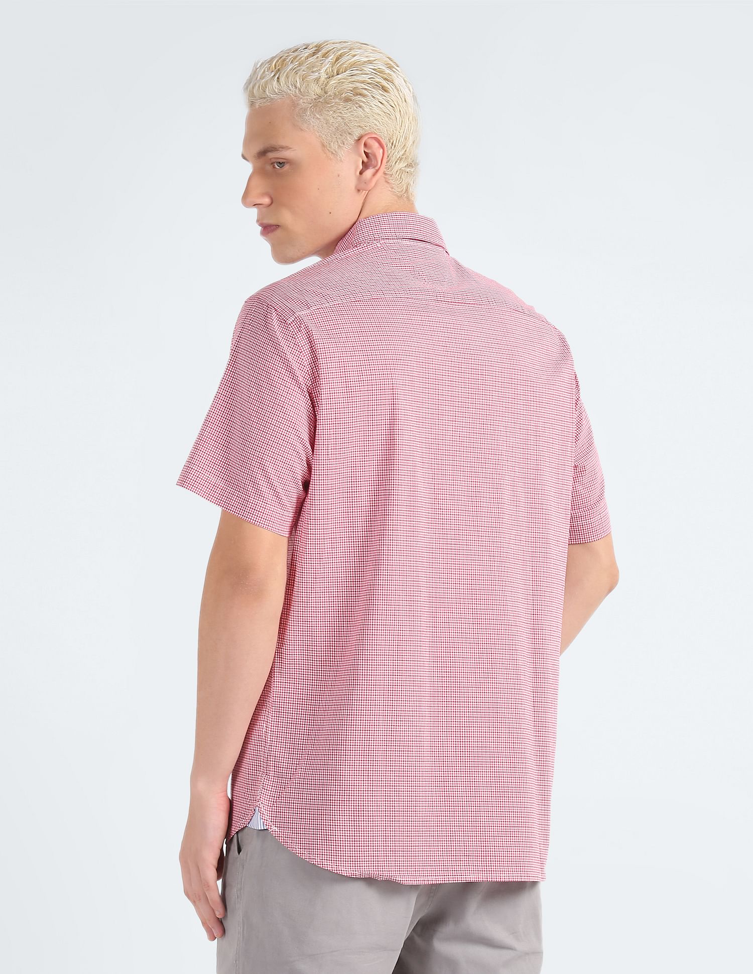 Tommy Hilfiger Grid Tattersall Check Regular Fit Casual Shirt