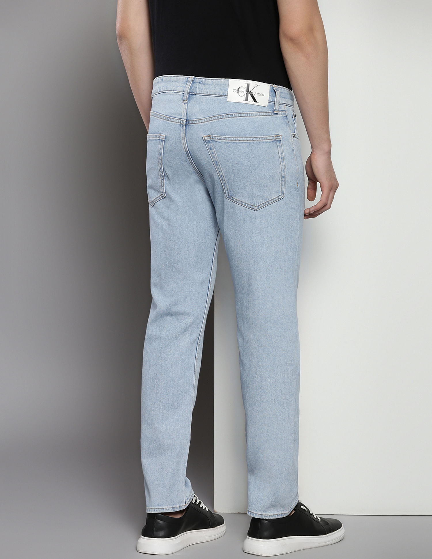 Calvin Klein Mid Rise Sustainable Straight Fit Jeans