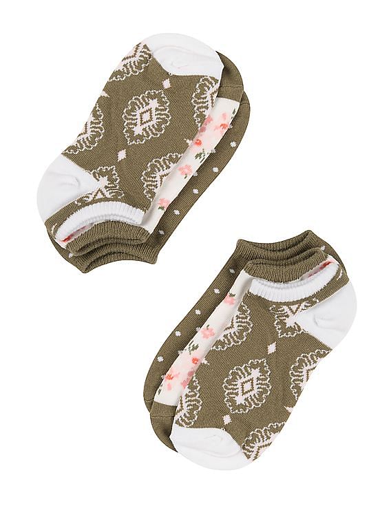 Aeropostale Ankle Length Socks - Pack Of 3