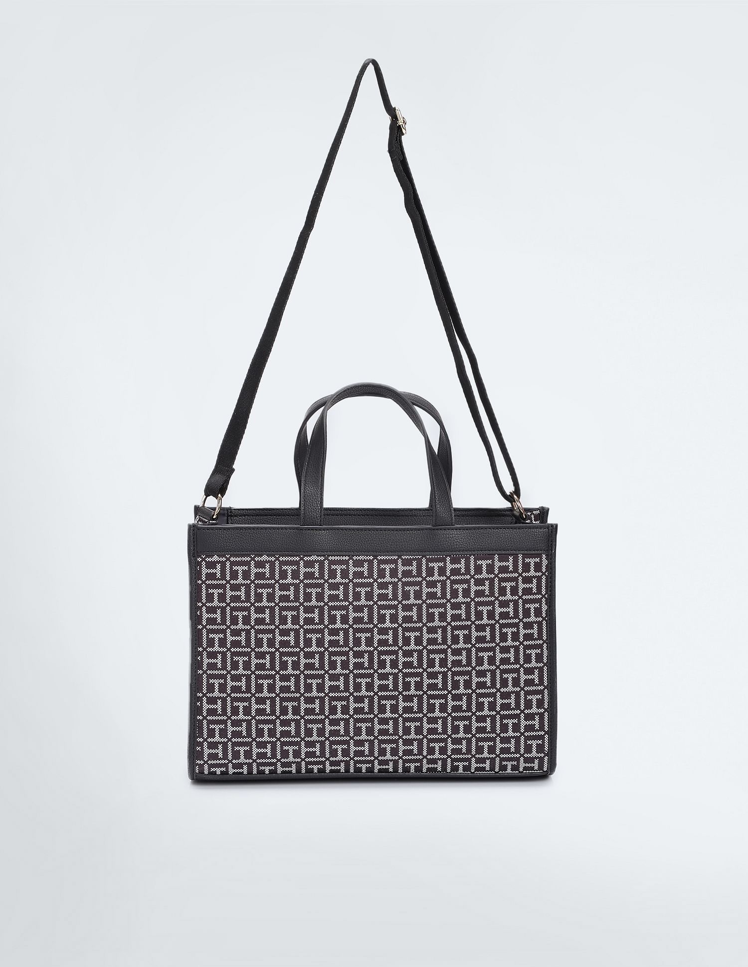 Tommy Hilfiger Margot Jacquard Satchel Bag