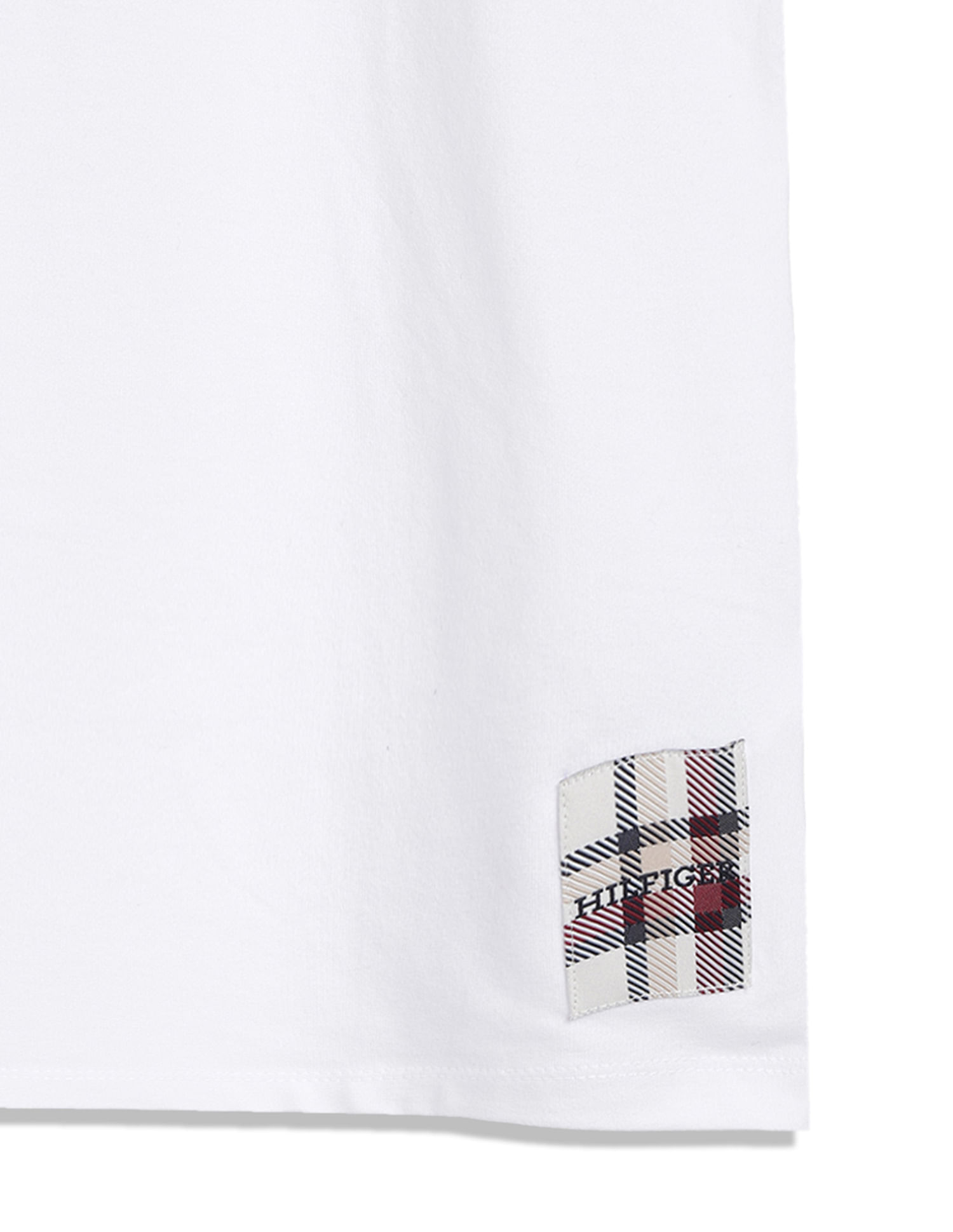 Tommy Hilfiger Kids Boys Crew Neck Solid T-Shirt