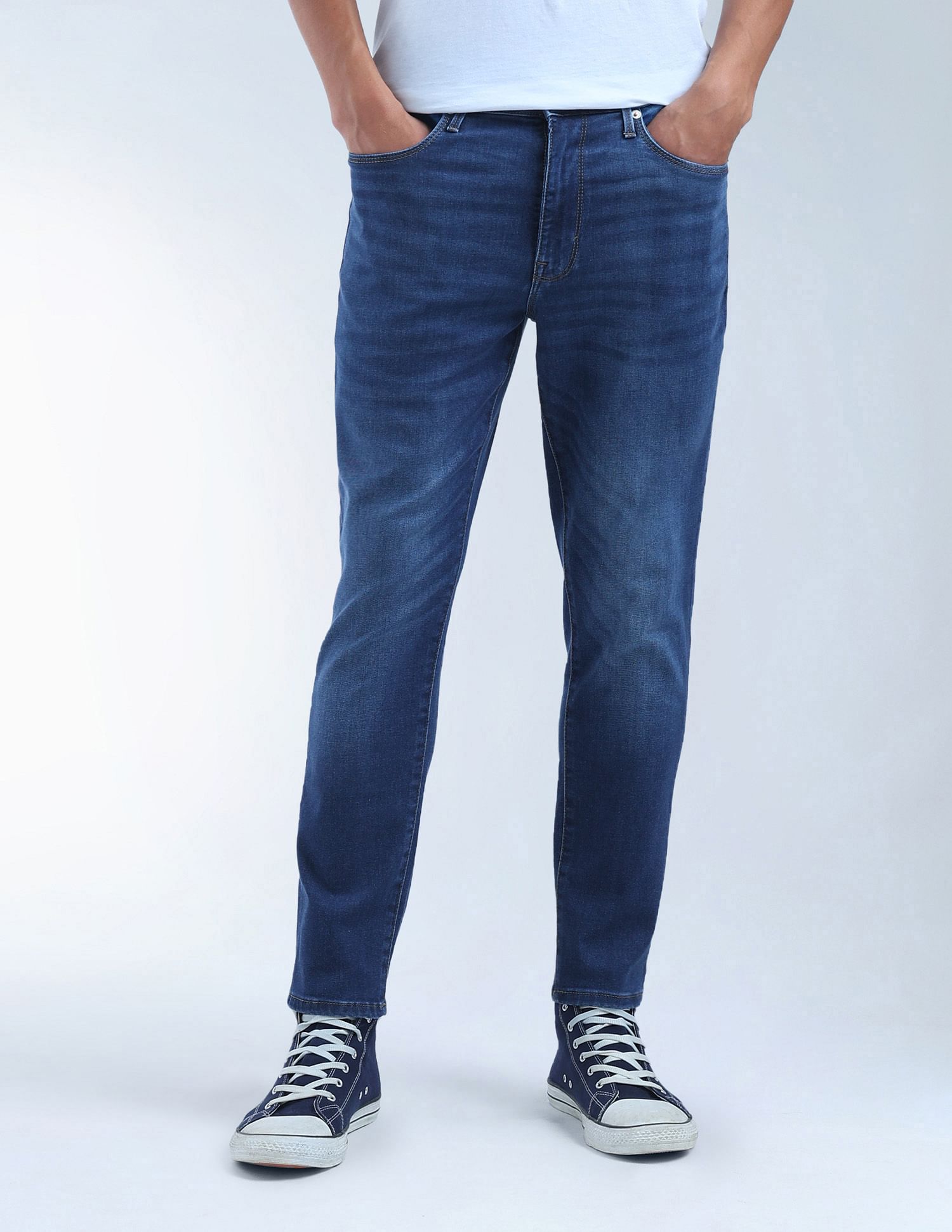 Flying Machine Mankle Relaxed Tapered Fit F-Lite Jeans