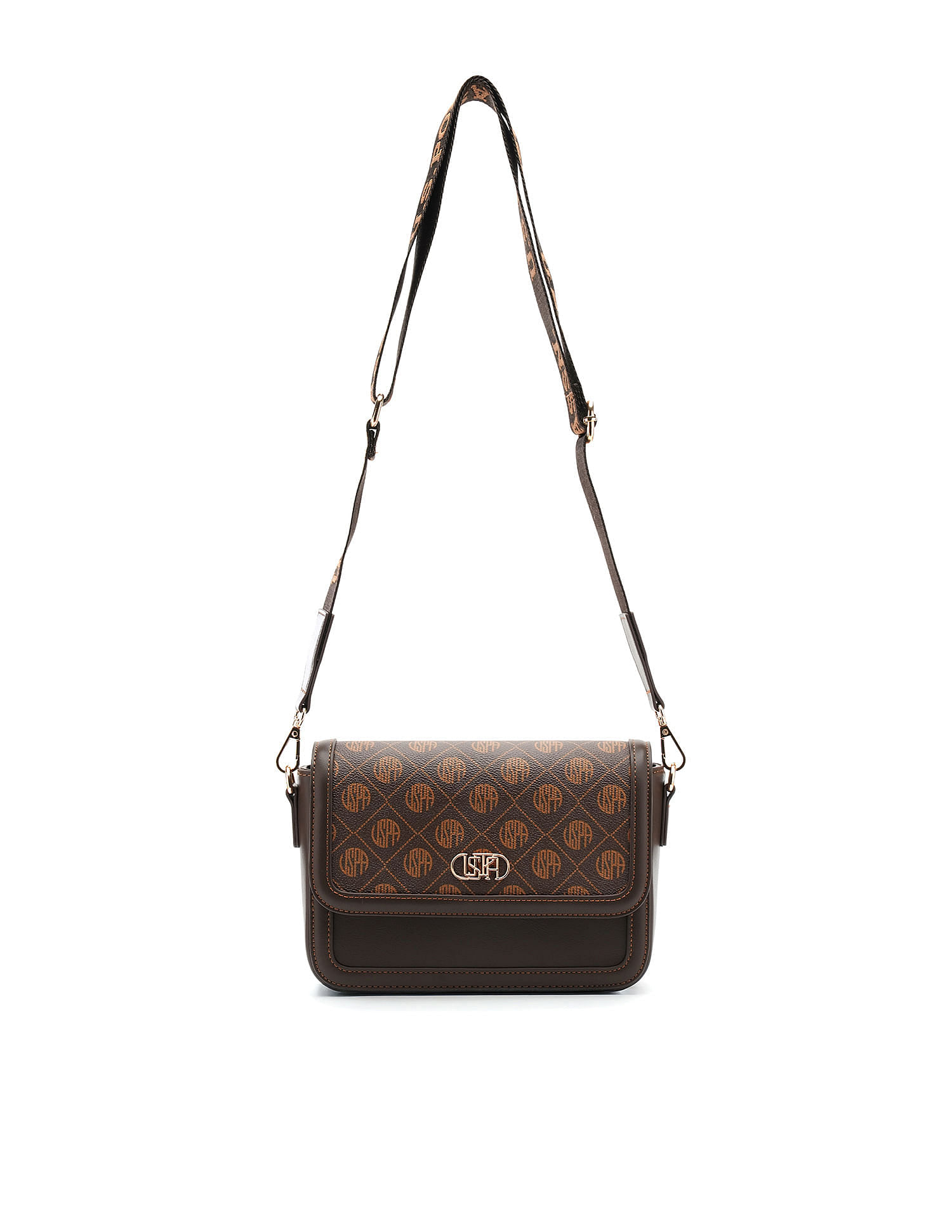U.S. Polo Assn. Agatha Monogram Cross Body Bag