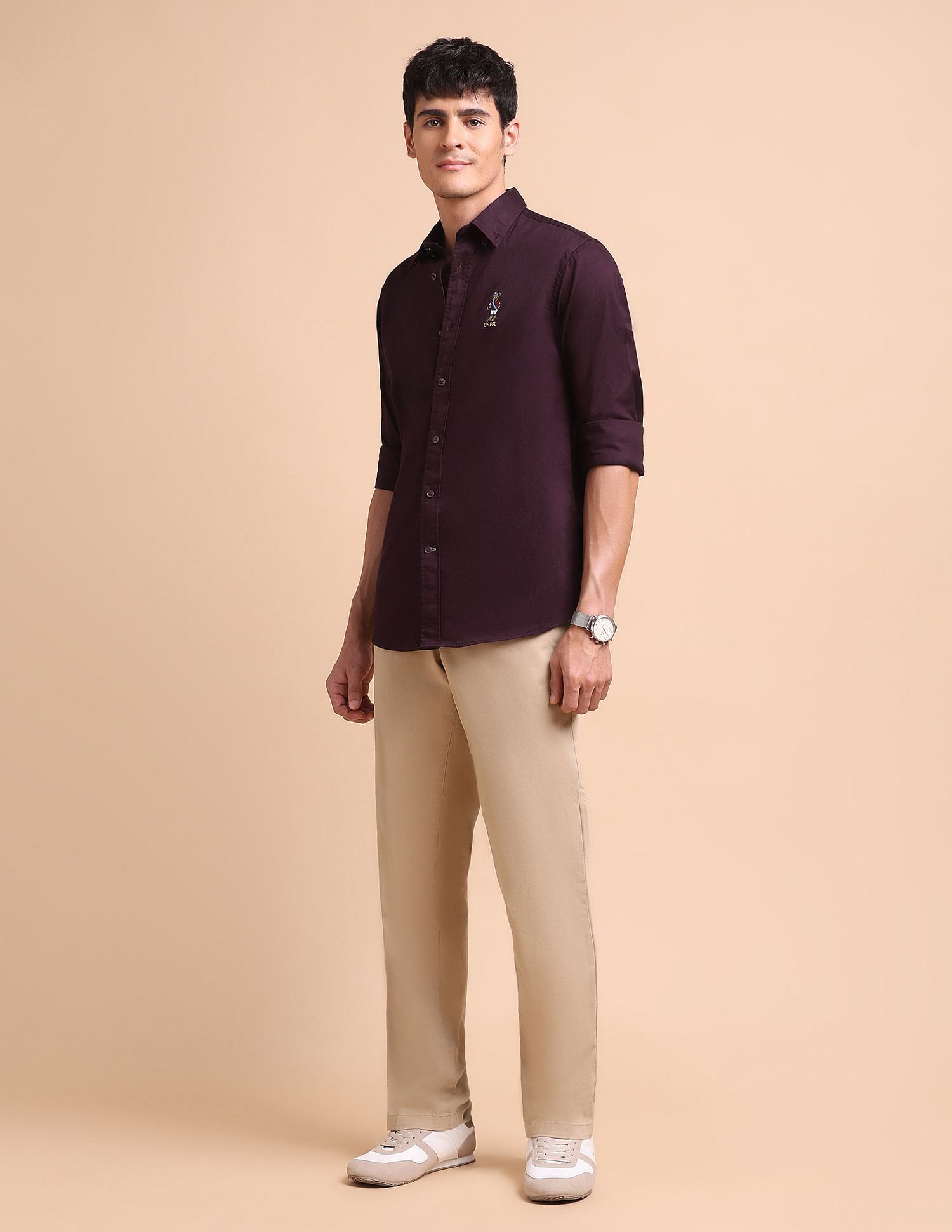 U.S. Polo Assn. Tailored Fit Button Down Shirt