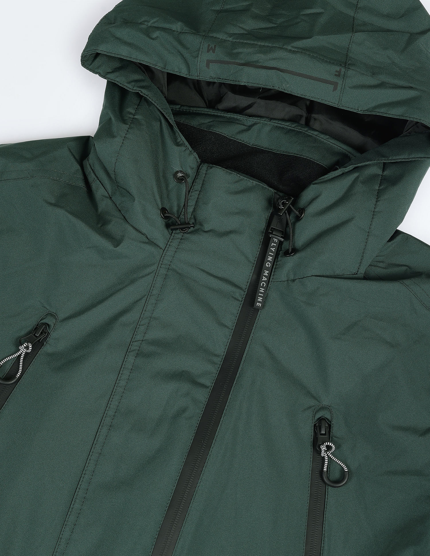 Flying Machine Hooded Heavy Puffer Jacket