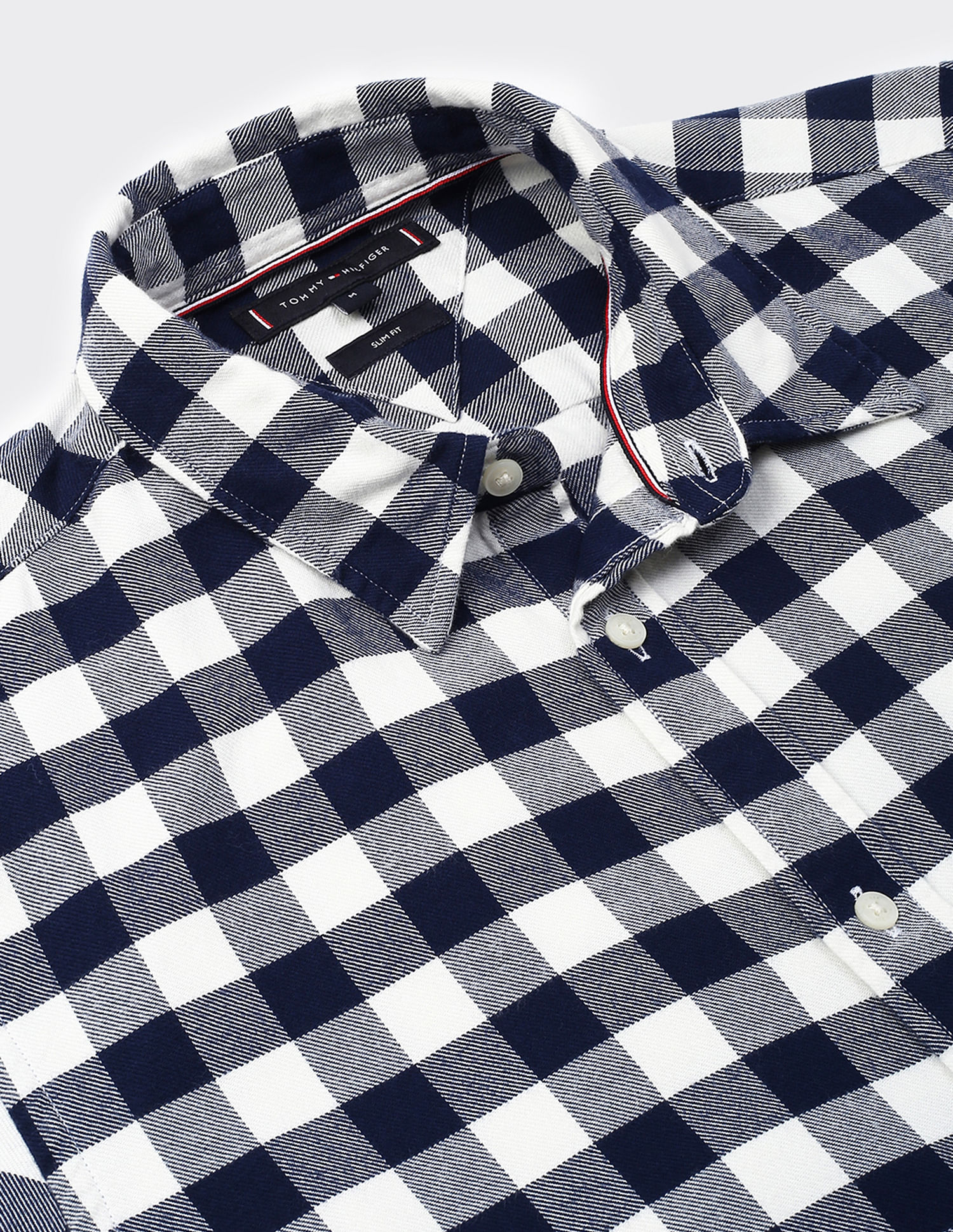 Tommy Hilfiger Brushed Gingham Twill Shirt