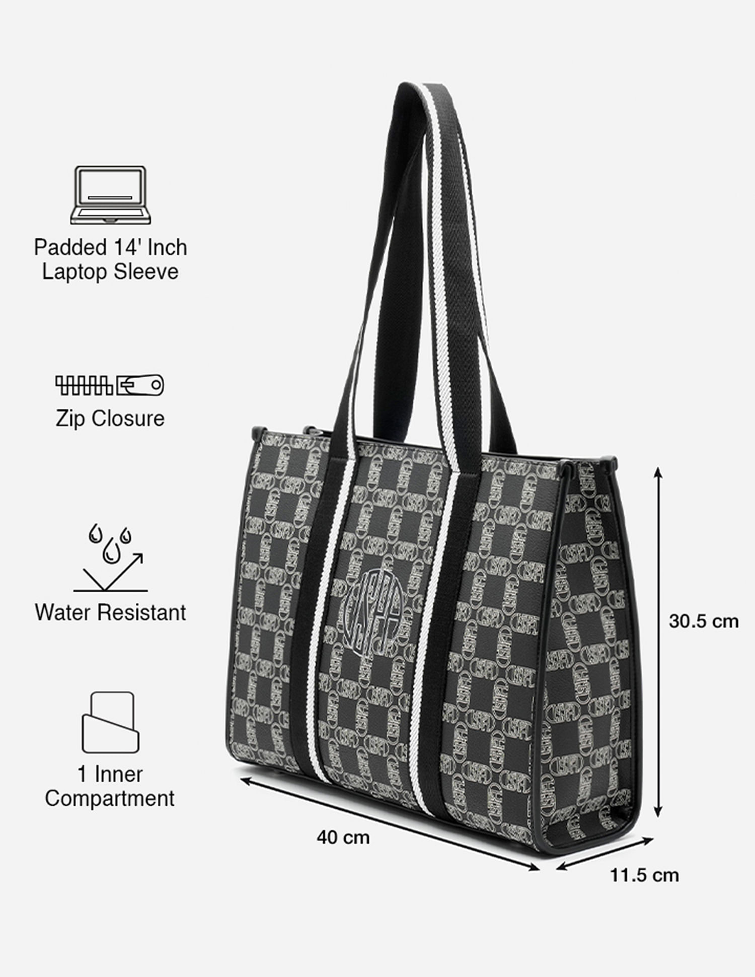 U.S. Polo Assn. Brianna Brand Tote Bag