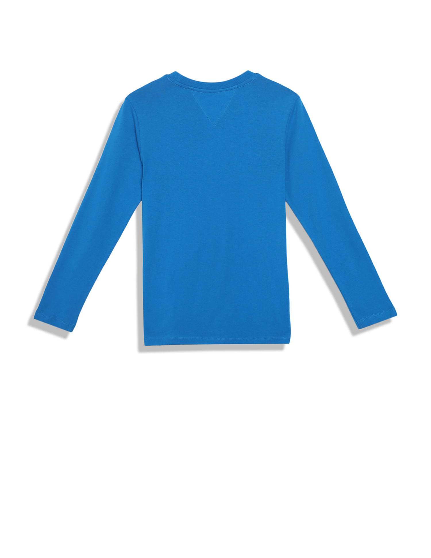 Tommy Hilfiger Kids Boys Transitional Cotton Metallic Logo T-Shirt