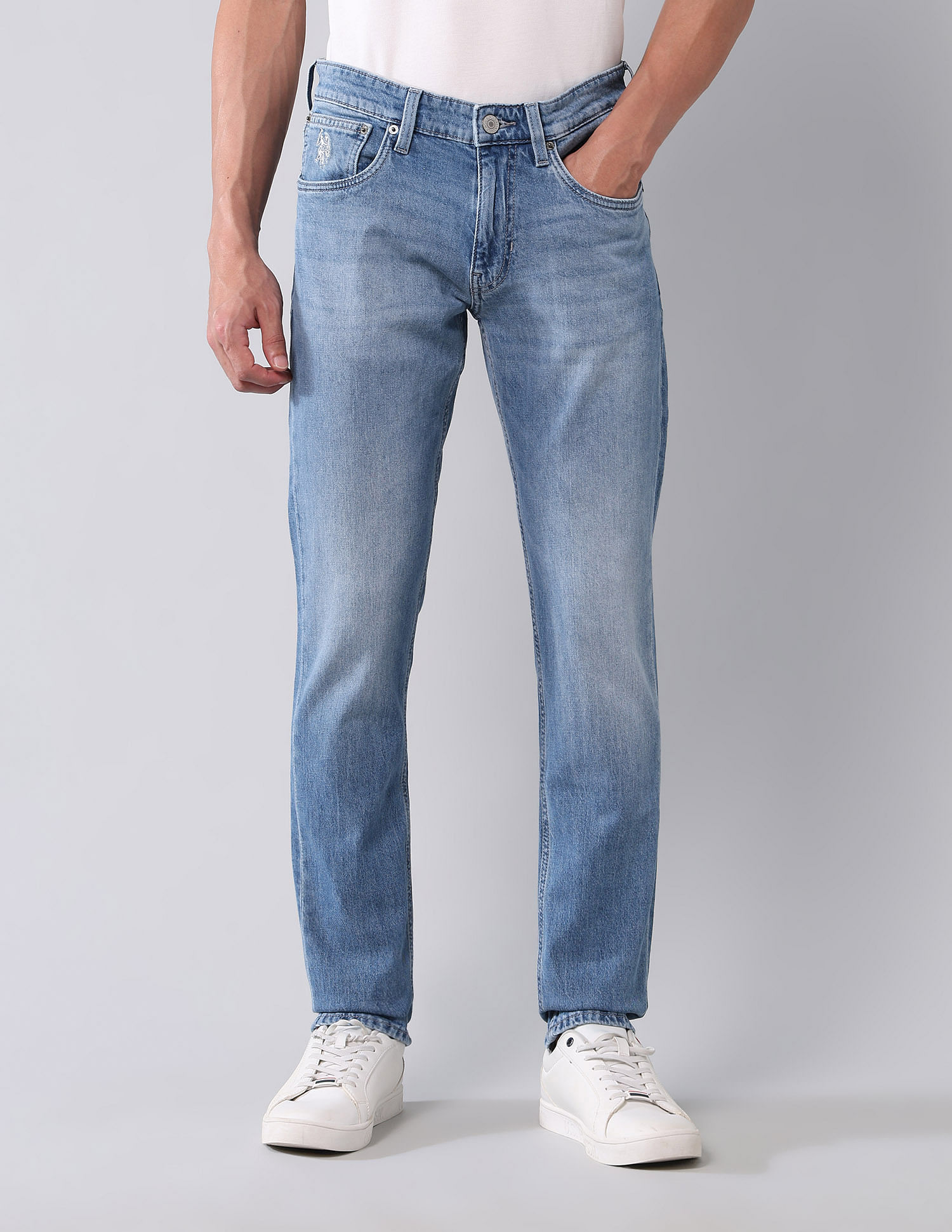 U.S. Polo Assn. Denim Co. Brandon Slim Tapered Fit Vintage Jeans