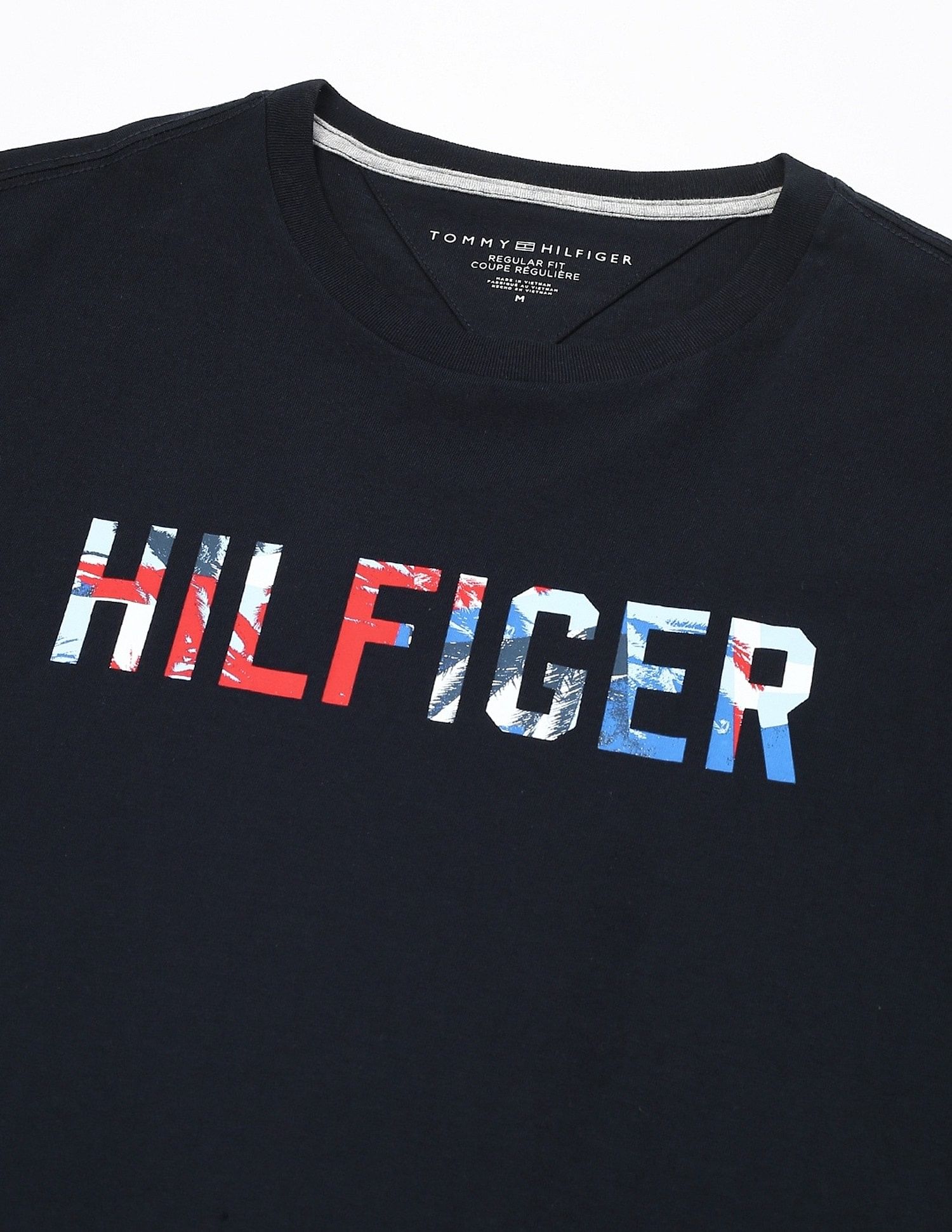 Tommy Hilfiger Logo Regular-Fit Cotton T-Shirt
