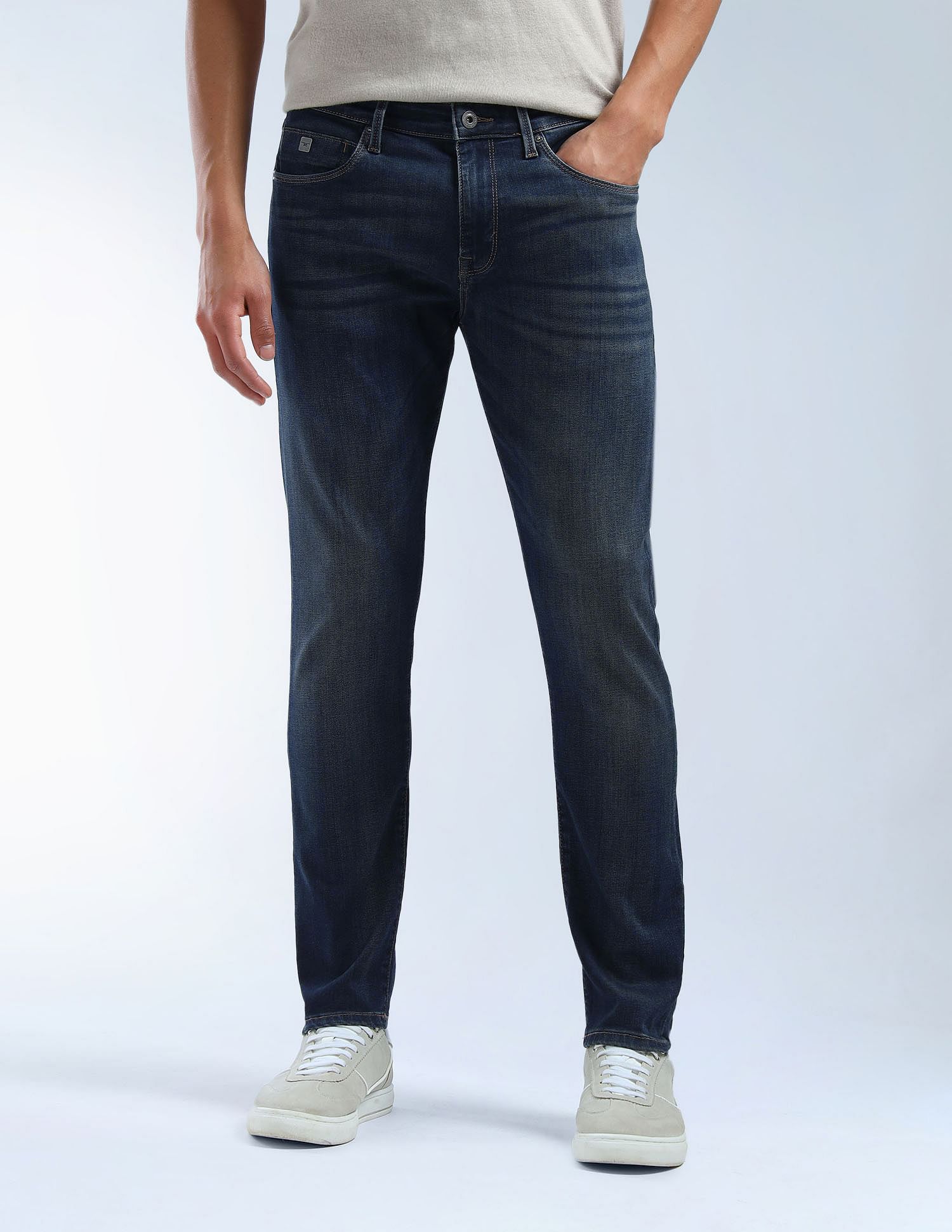Flying Machine Slash Slim Tapered Fit F-Lite Jeans