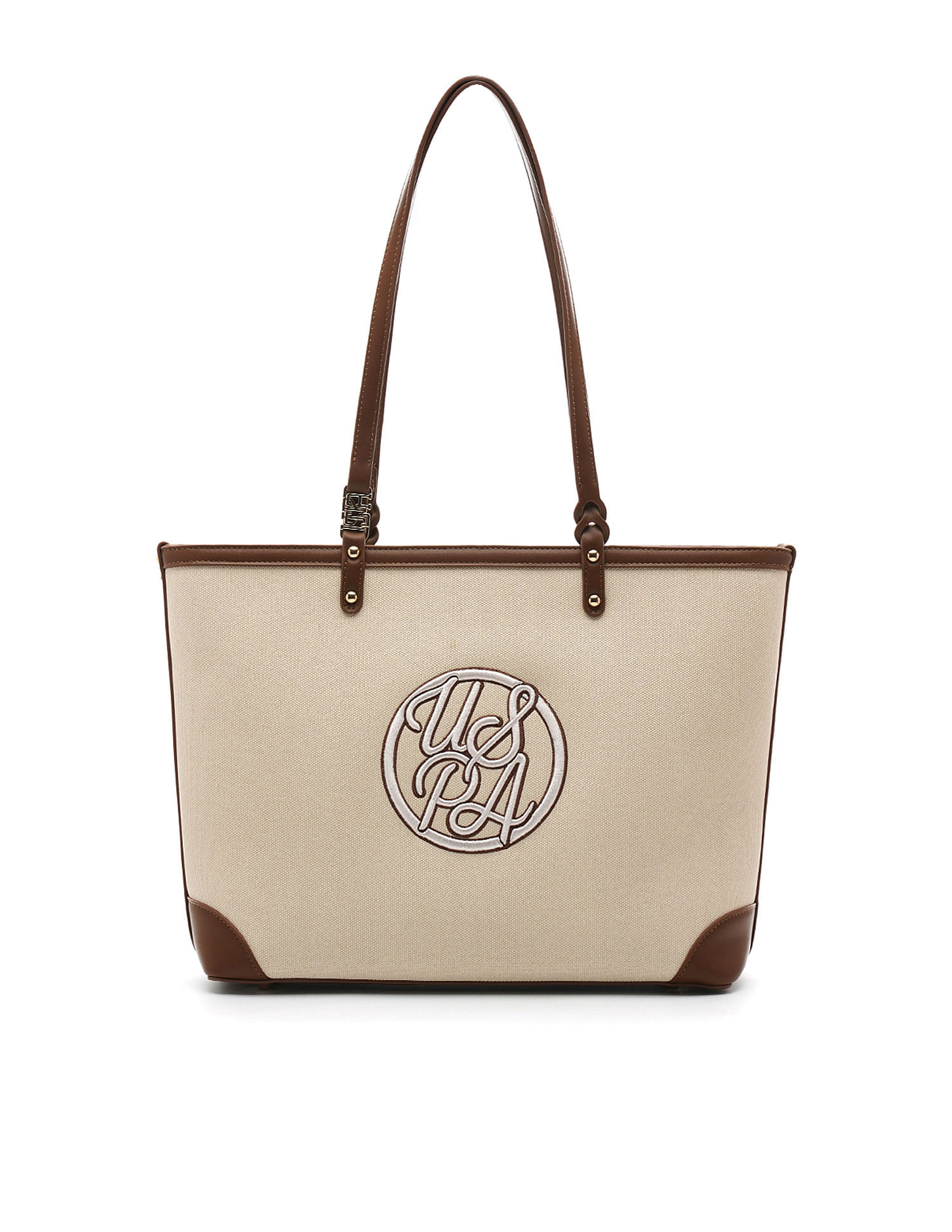 U.S. Polo Assn. Ava Monogram Tote Bag