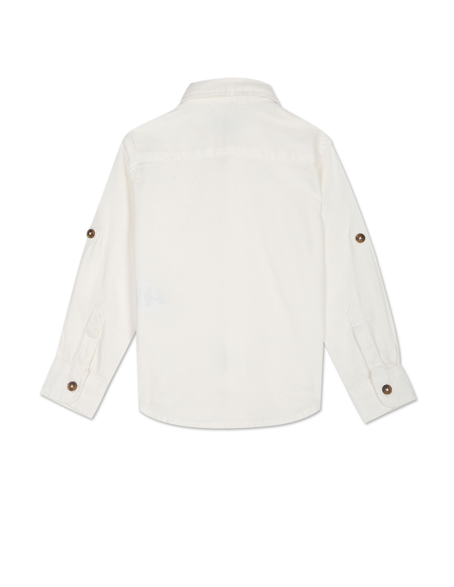 U.S. Polo Assn. Kids Boys Dobby Solid Shirt