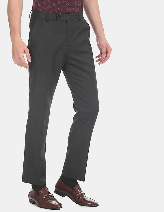 Tapered Black Smart Trousers - Just $7