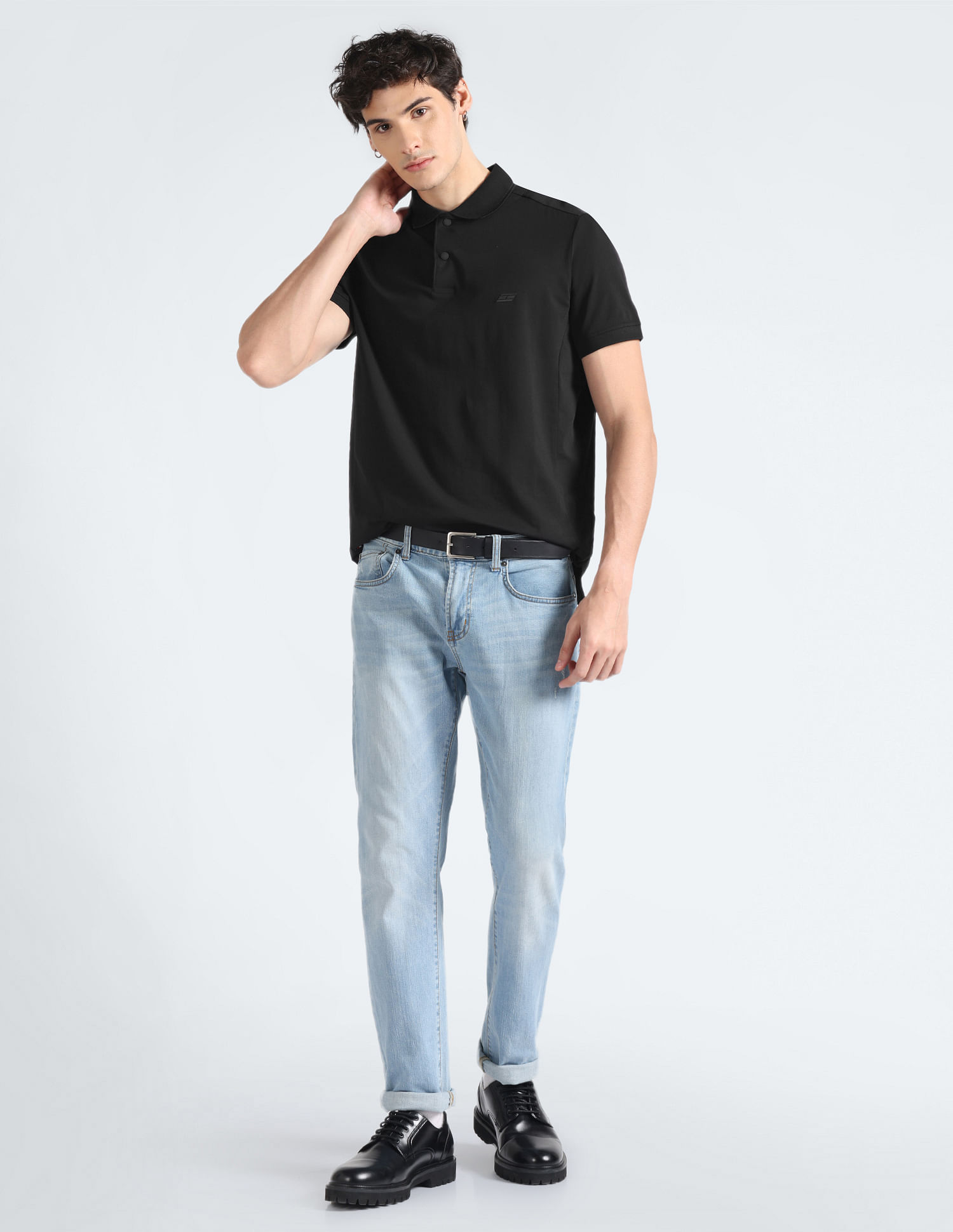 Tommy Hilfiger Sport Tonal Logo Essential Polo Shirt
