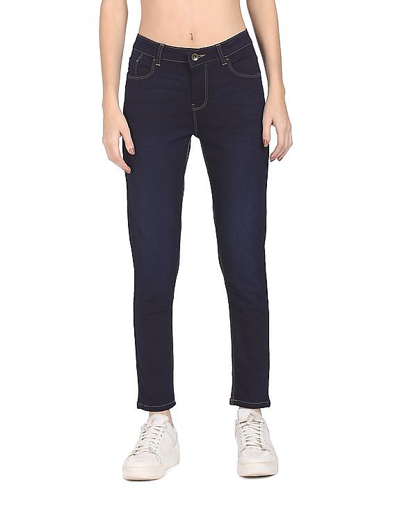 Flying Machine Women Mid Rise Skinny Fit Jeans