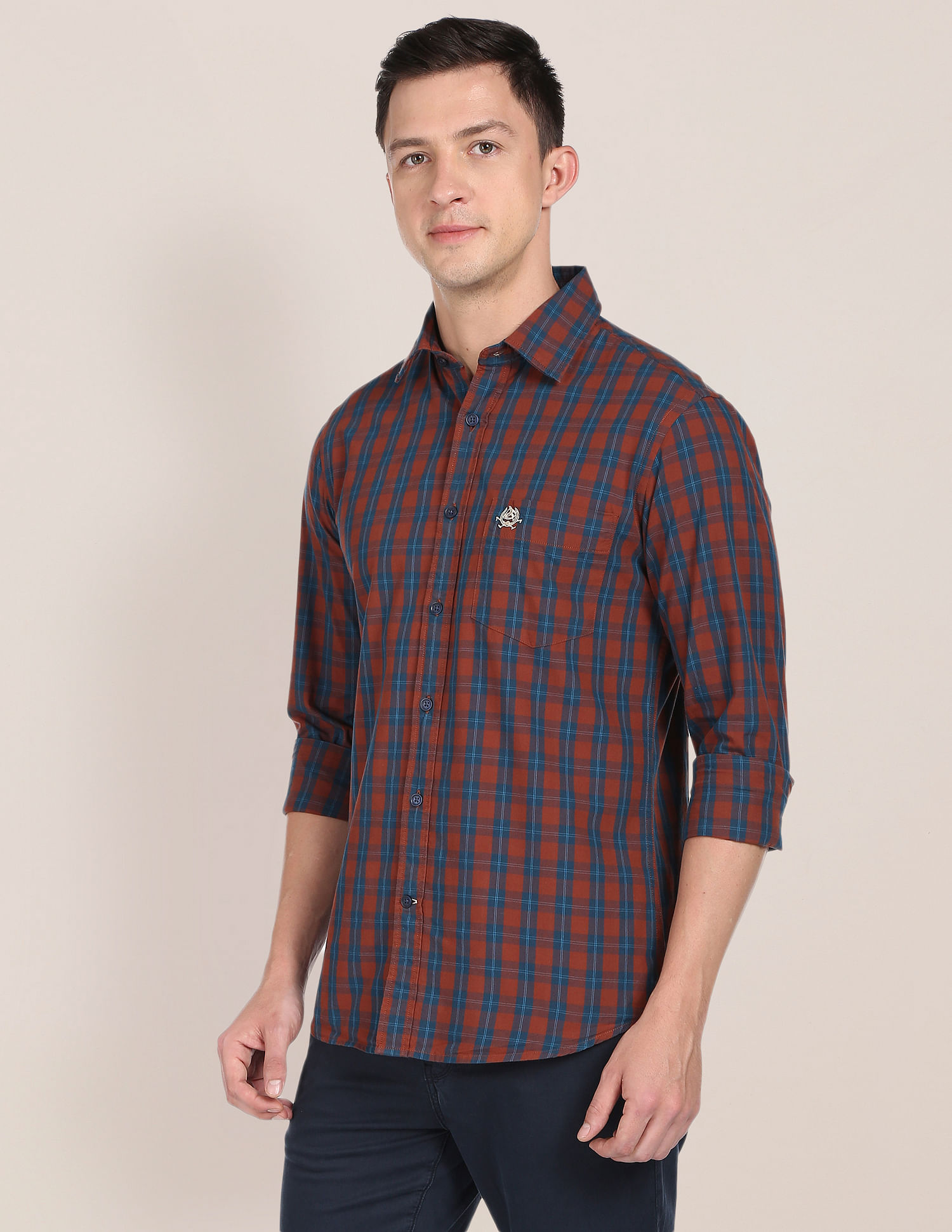 U.S. Polo Assn. Tartan Check Cotton Casual Shirt