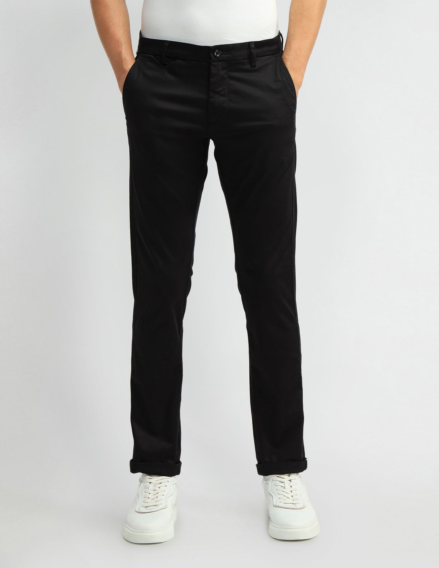 Arrow Sports Inner Web & Pocket Detailed Trousers