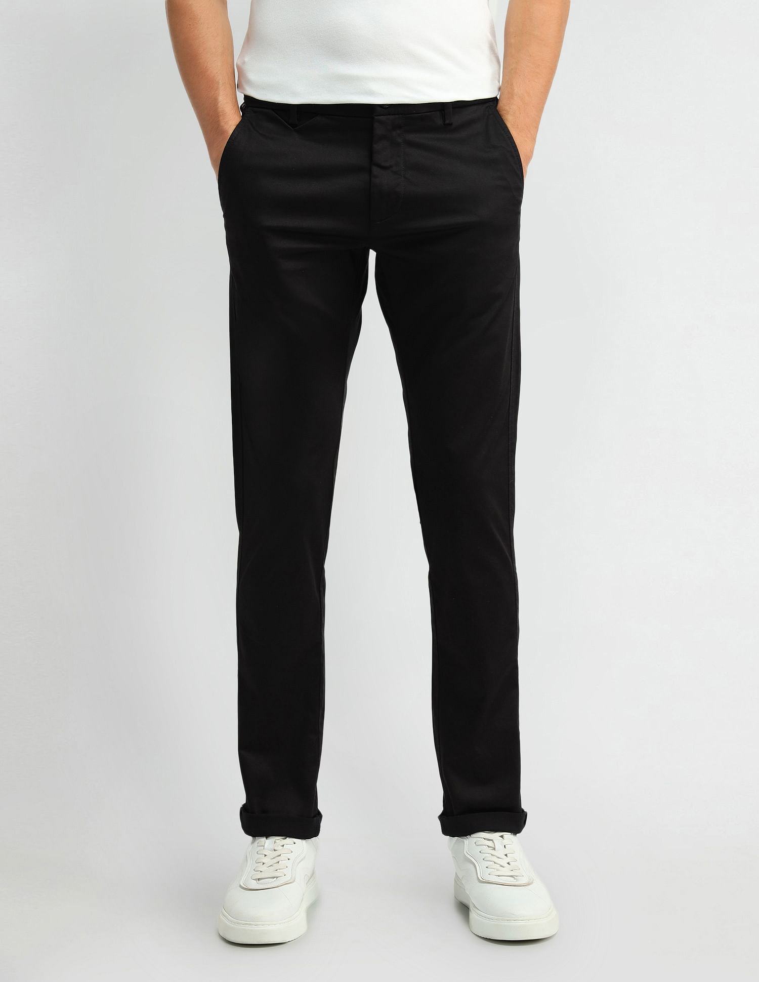 Arrow Sports Inner Web & Pocket Detailed Trousers
