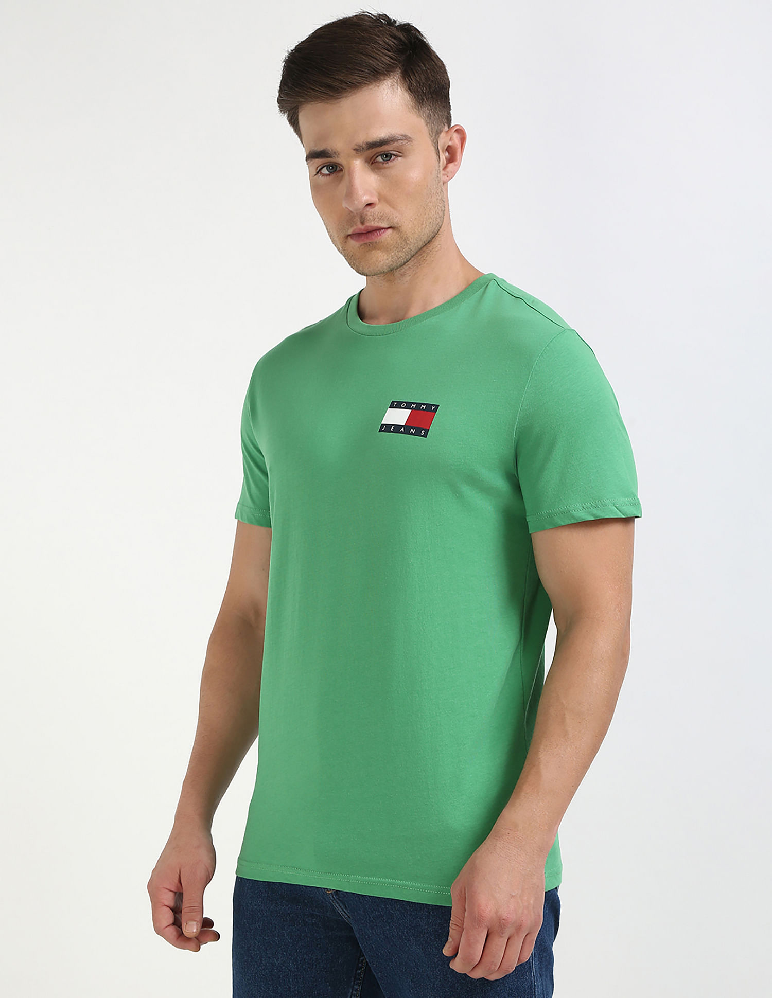 Tommy Hilfiger Logo Slim-Fit Cotton T-Shirt