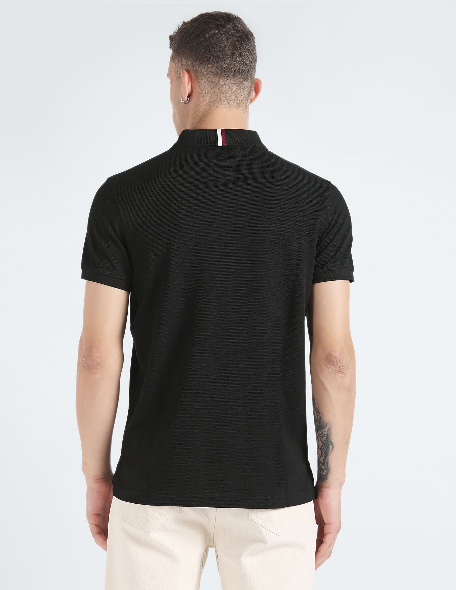 Tommy Hilfiger Sustainable Monogram Polo Shirt