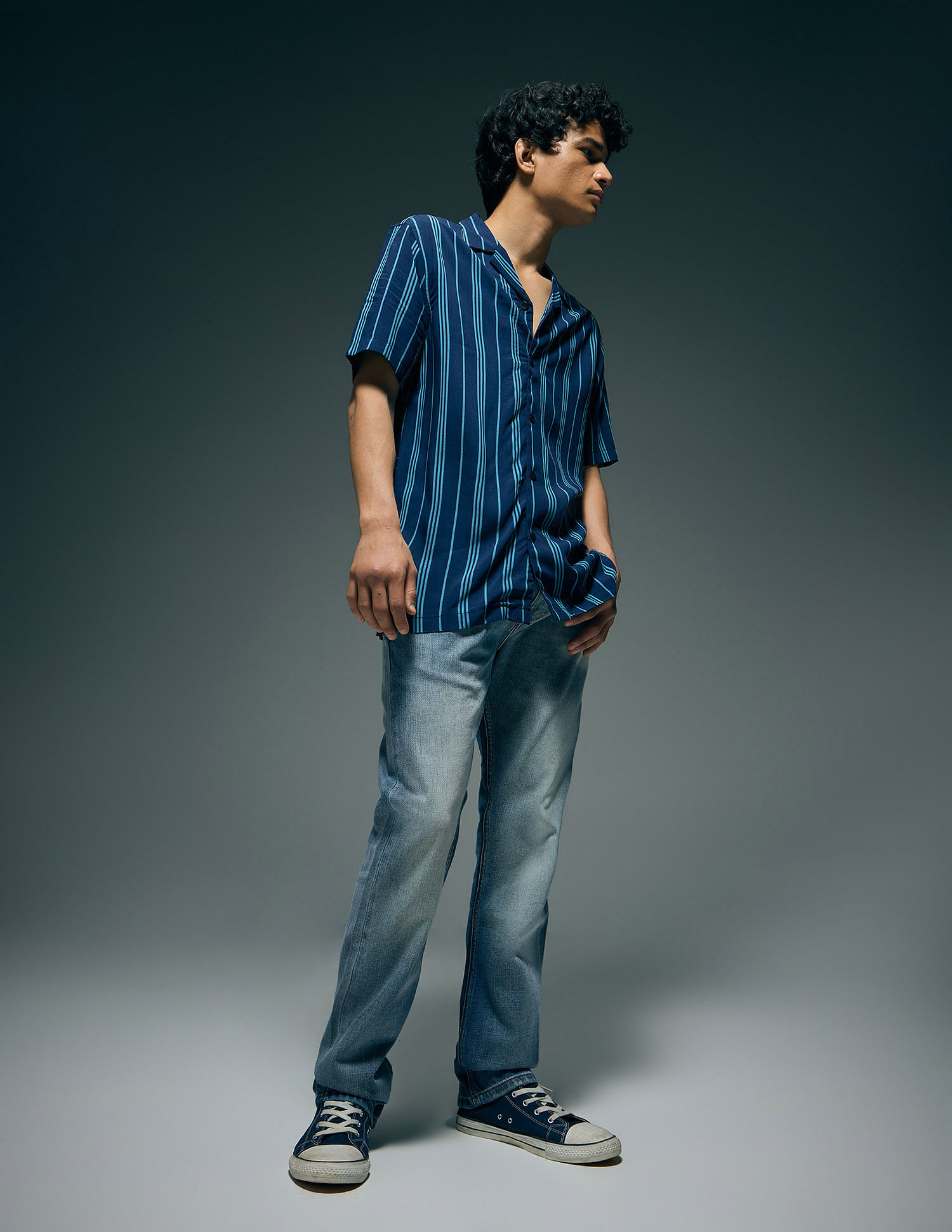 Flying Machine F-Jango Straight Fit Stone Washed Jeans
