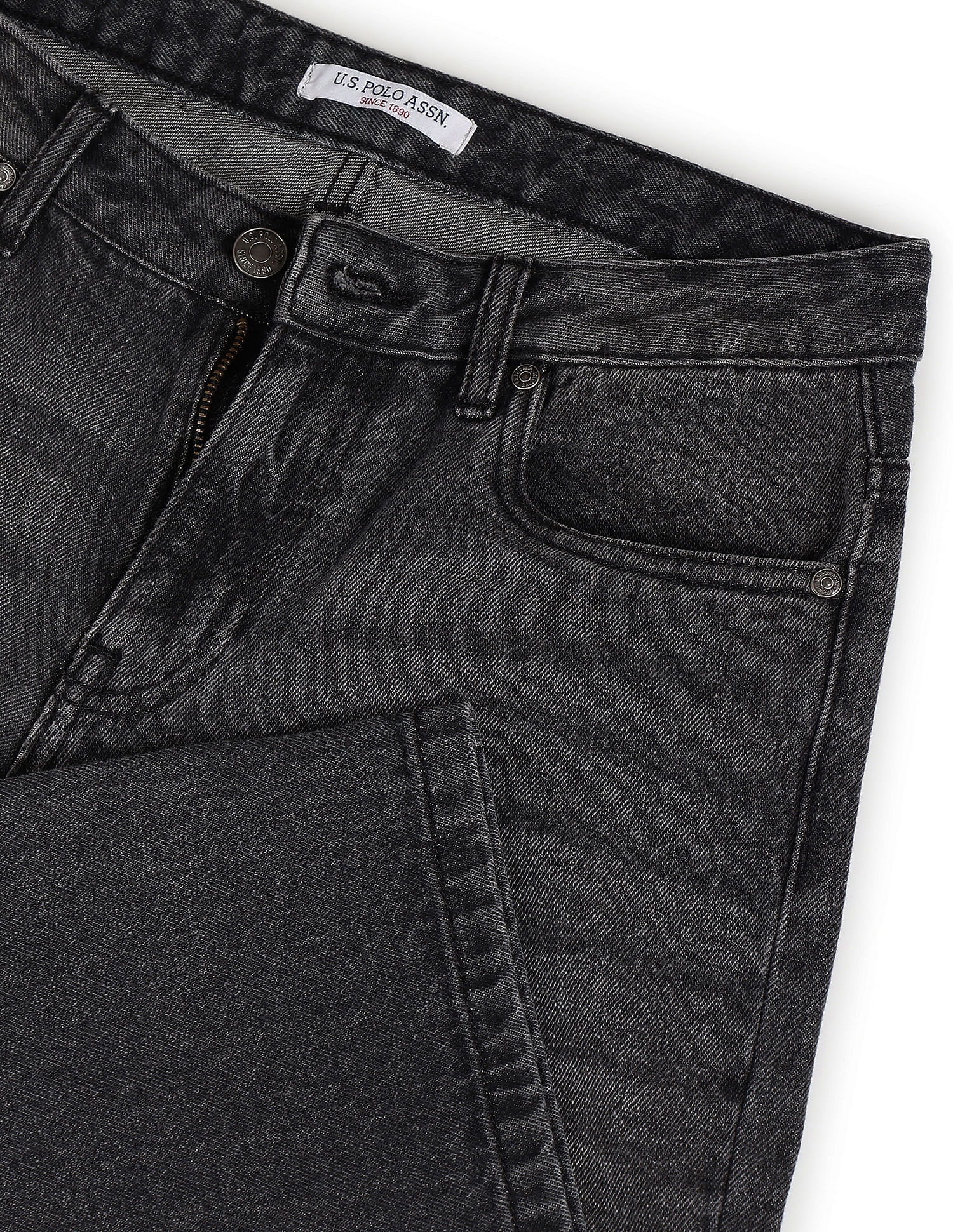 U.S. Polo Assn. Women Mid Rise Bootcut Fit Jeans