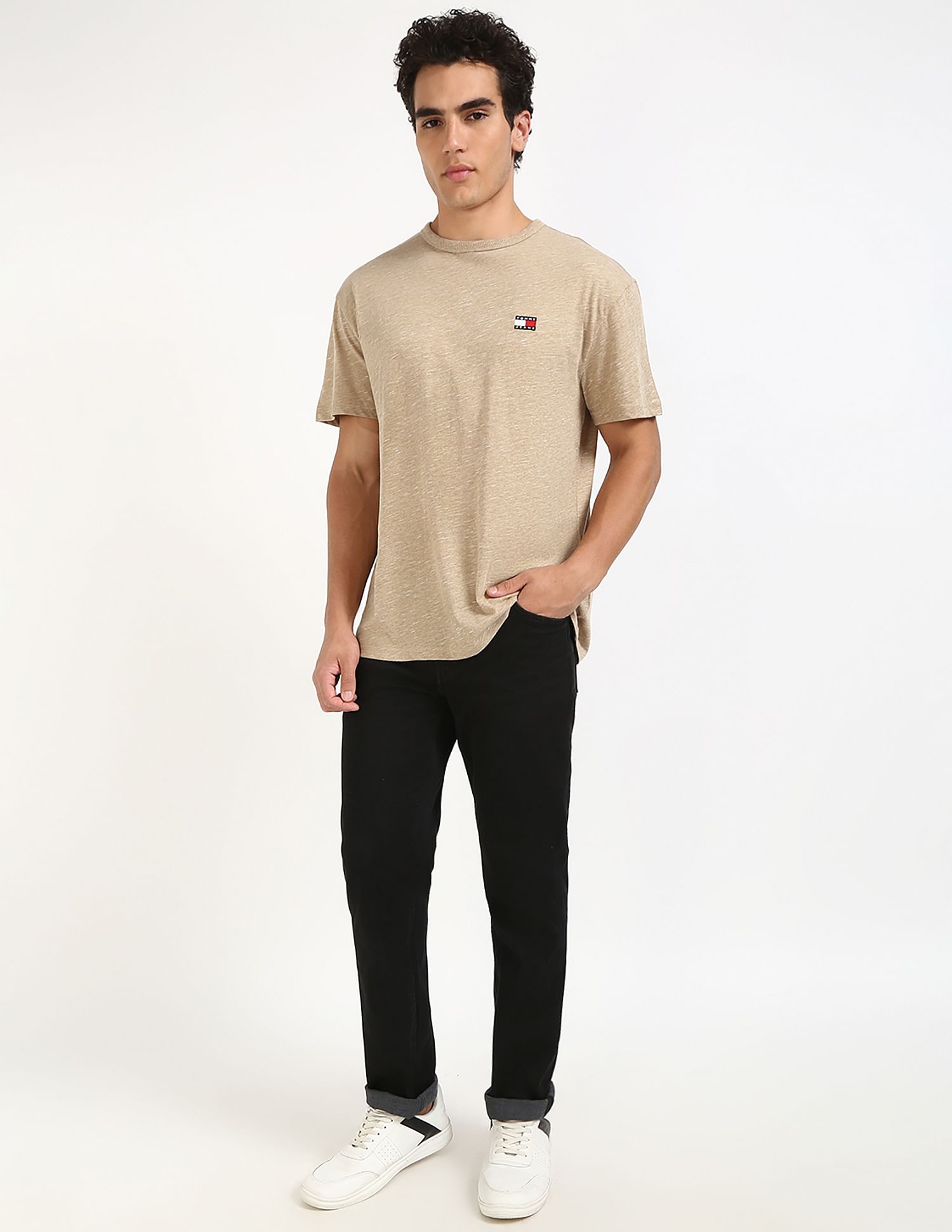 Tommy Hilfiger Regular Badge Heather T-Shirt