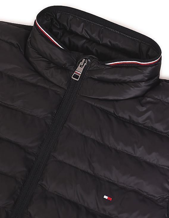 Half puffer jacket mens on sale