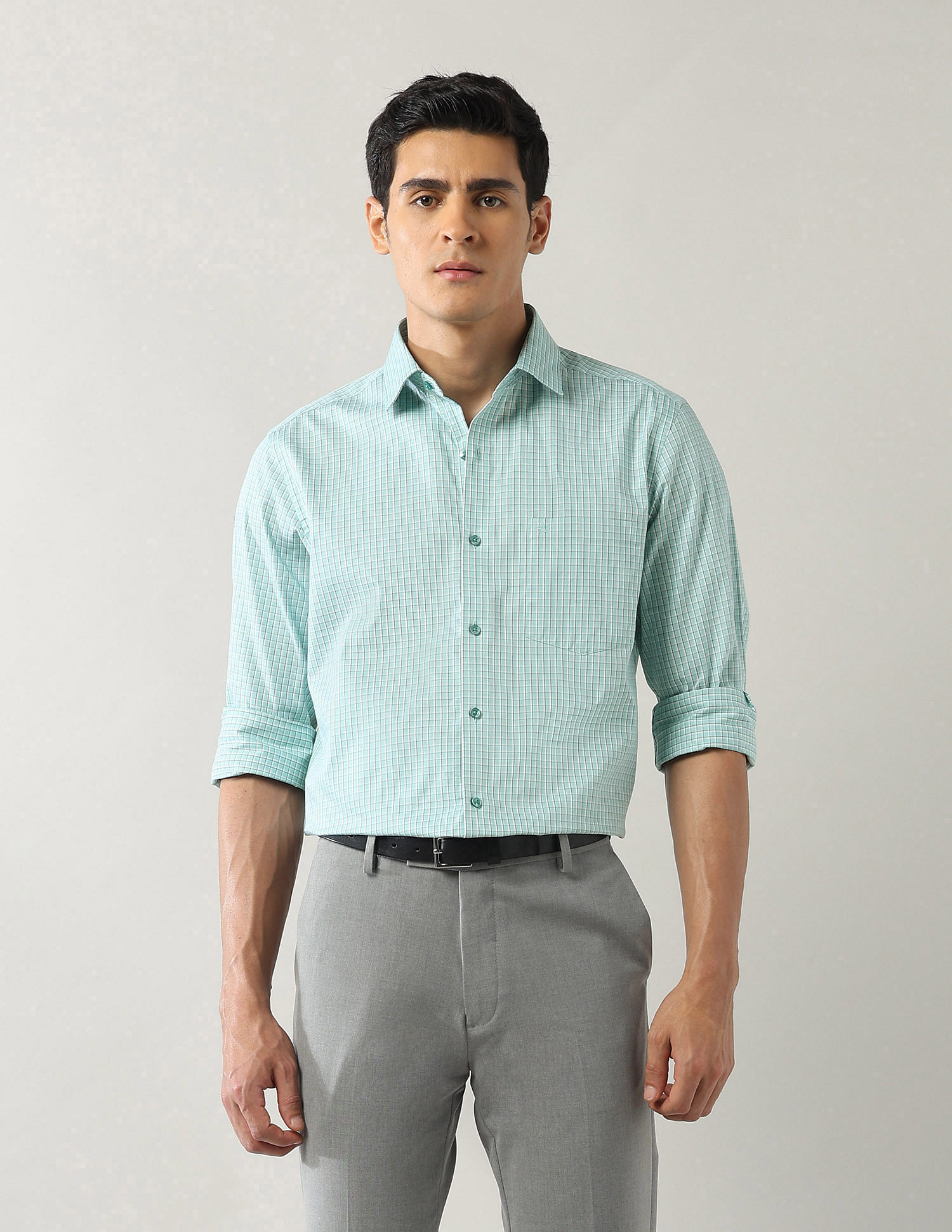 Arrow Graphic Printed Liberty Classic Fit Shirt