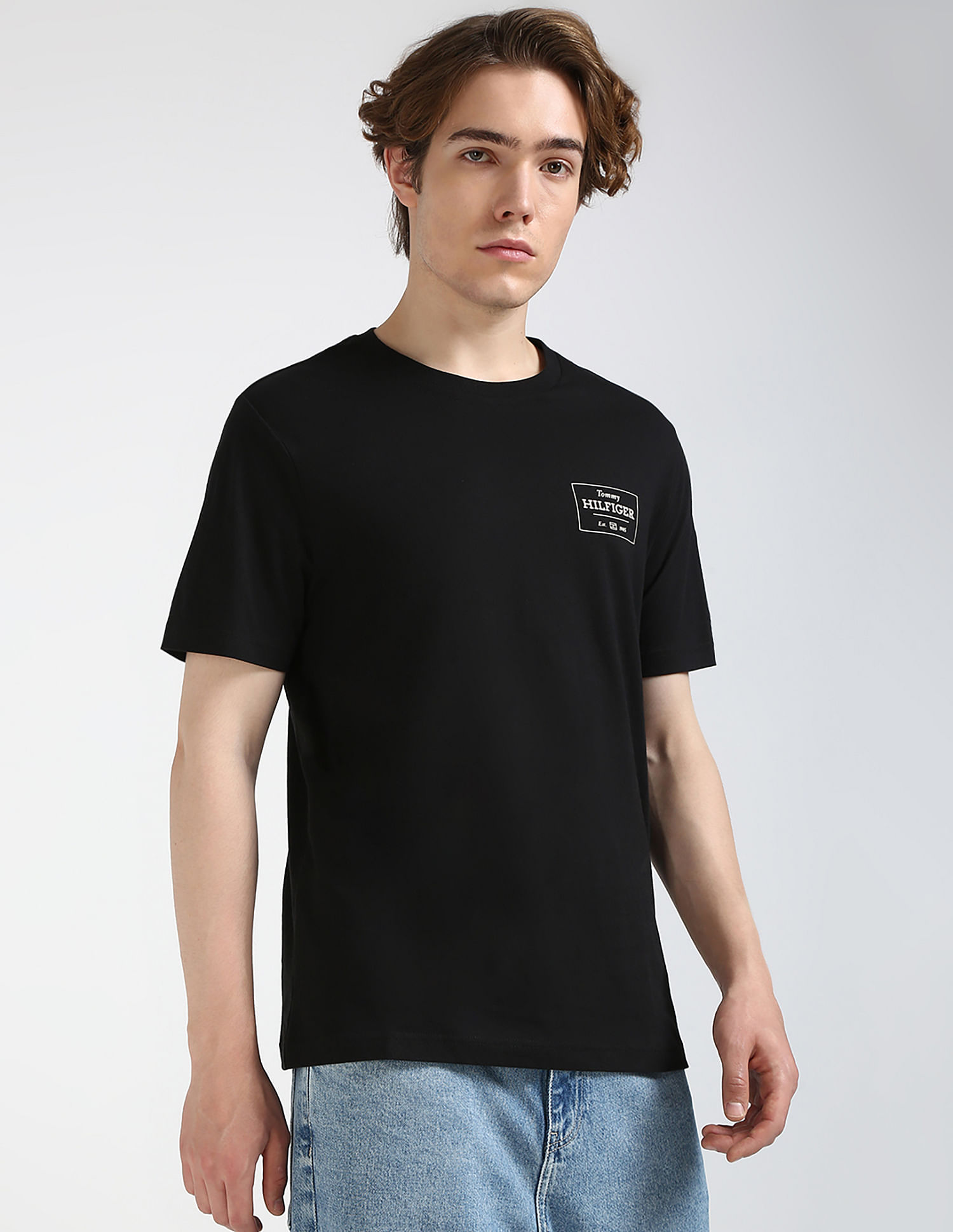 Tommy Hilfiger Kids Brand Printed Regulat Fit T-Shirt