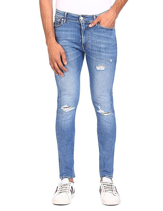 Ripped jeans deals tommy hilfiger