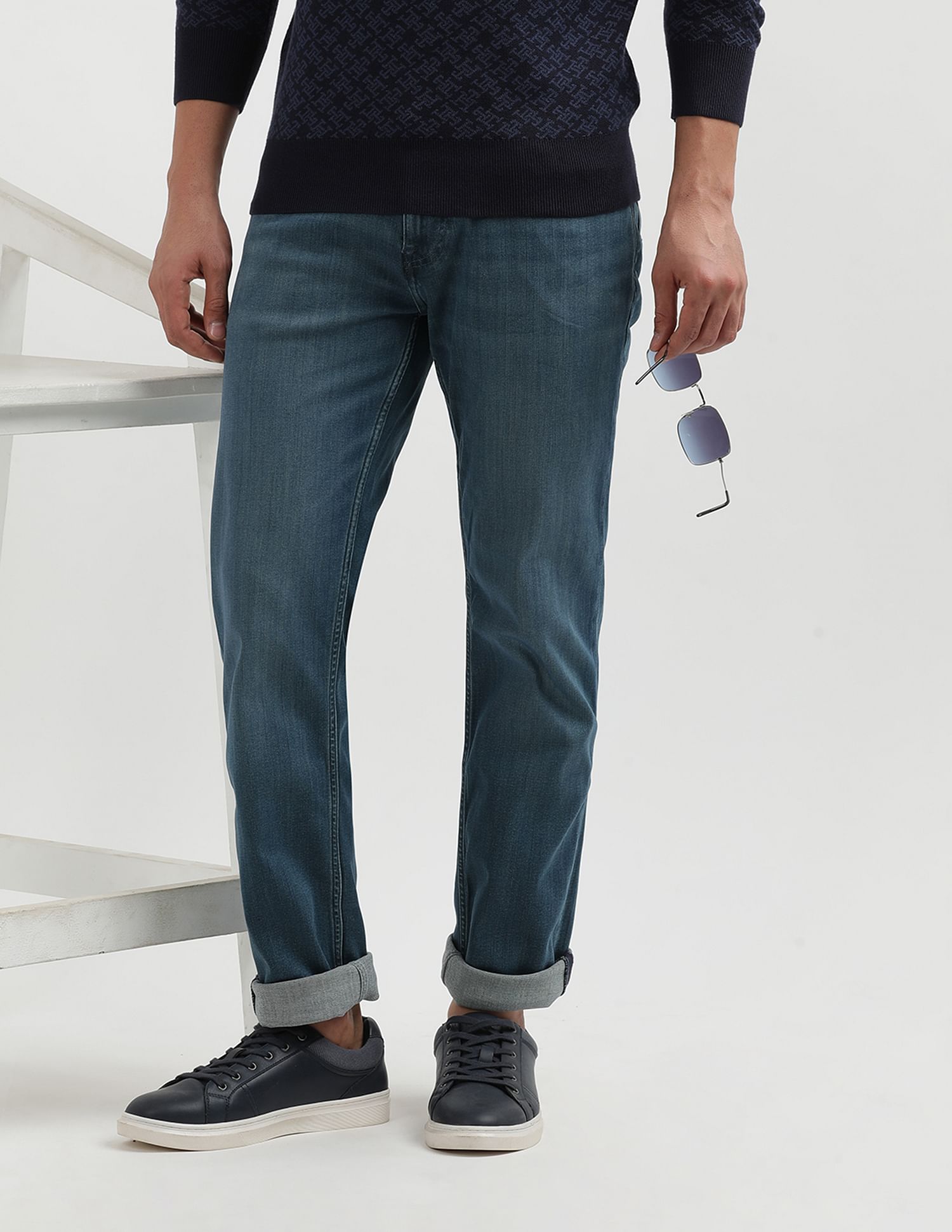 Tommy Hilfiger Scanton Slim Fit Stone Wash Jeans