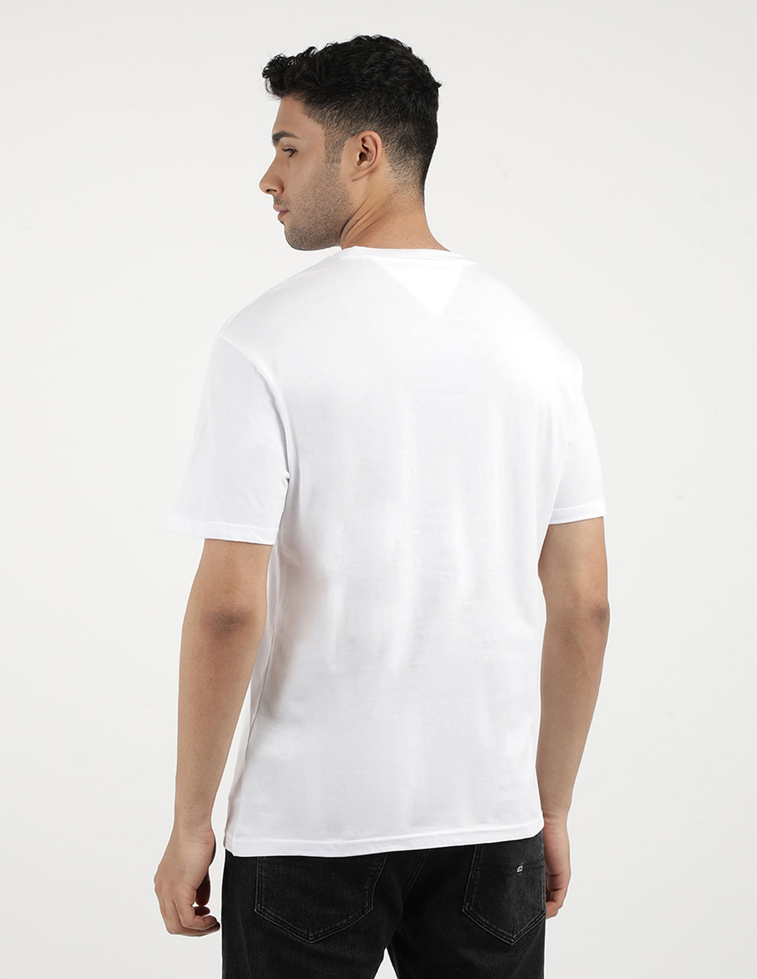 Tommy Hilfiger Graphic Signature Print Twist T-Shirt
