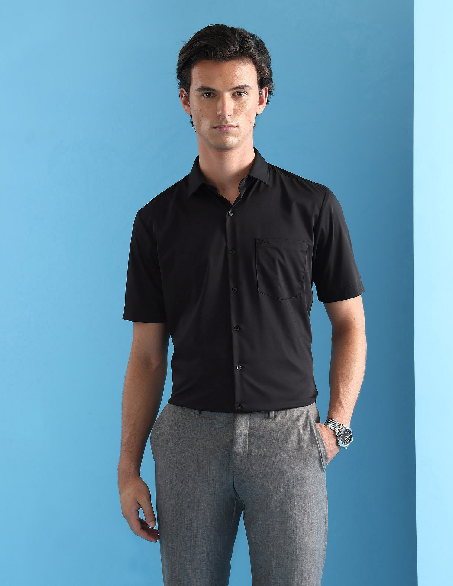 Arrow Solid Liberty Classic Fit Velocity Shirt