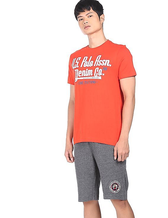 U.S. Polo Assn. Denim Co. Crew Neck Graphic Print T-Shirt