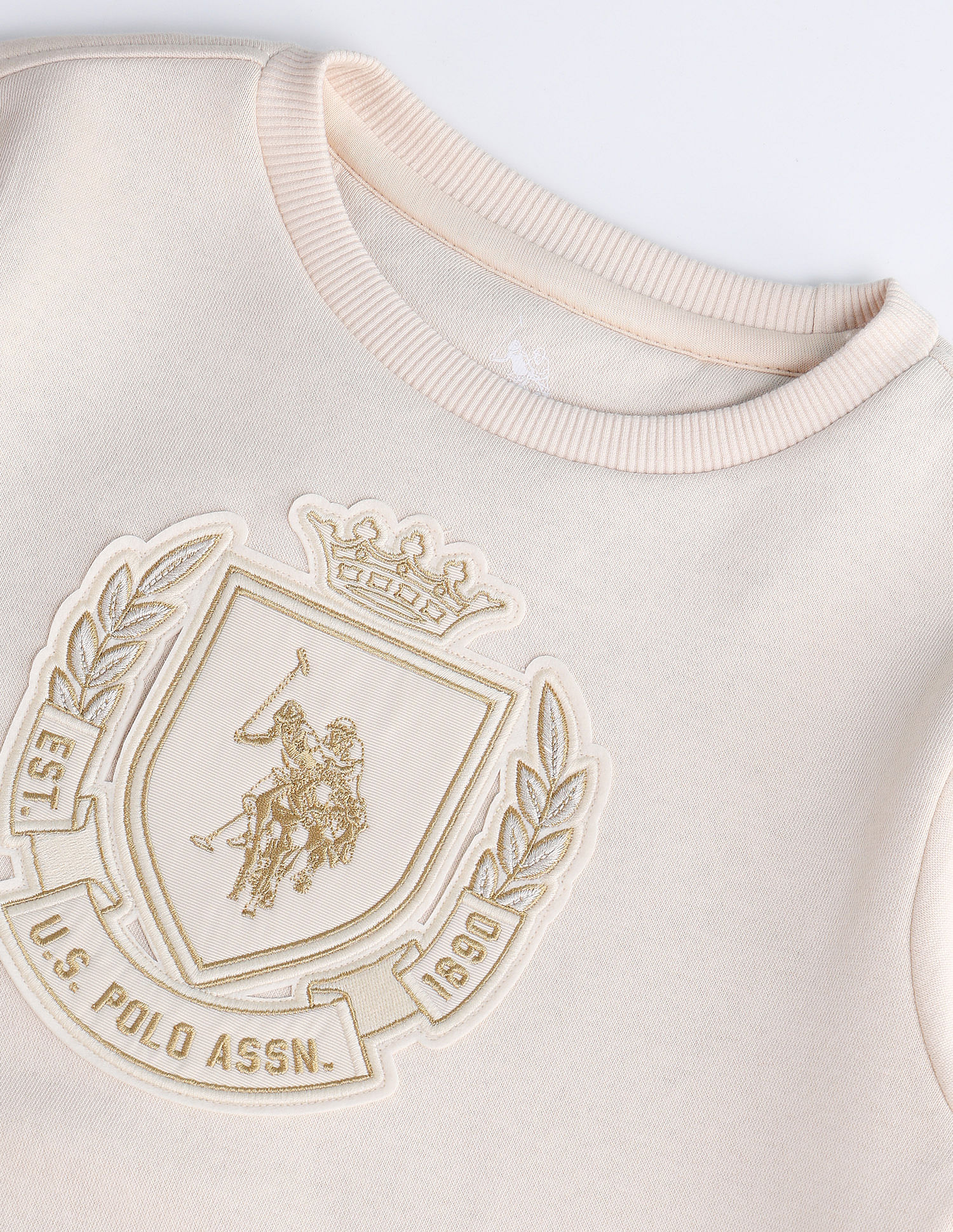 U.S. Polo Assn. Kids Boys Logo Printed Sweatshirt