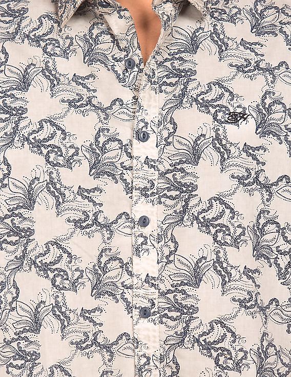 Ed Hardy Slim Fit Printed Shirt
