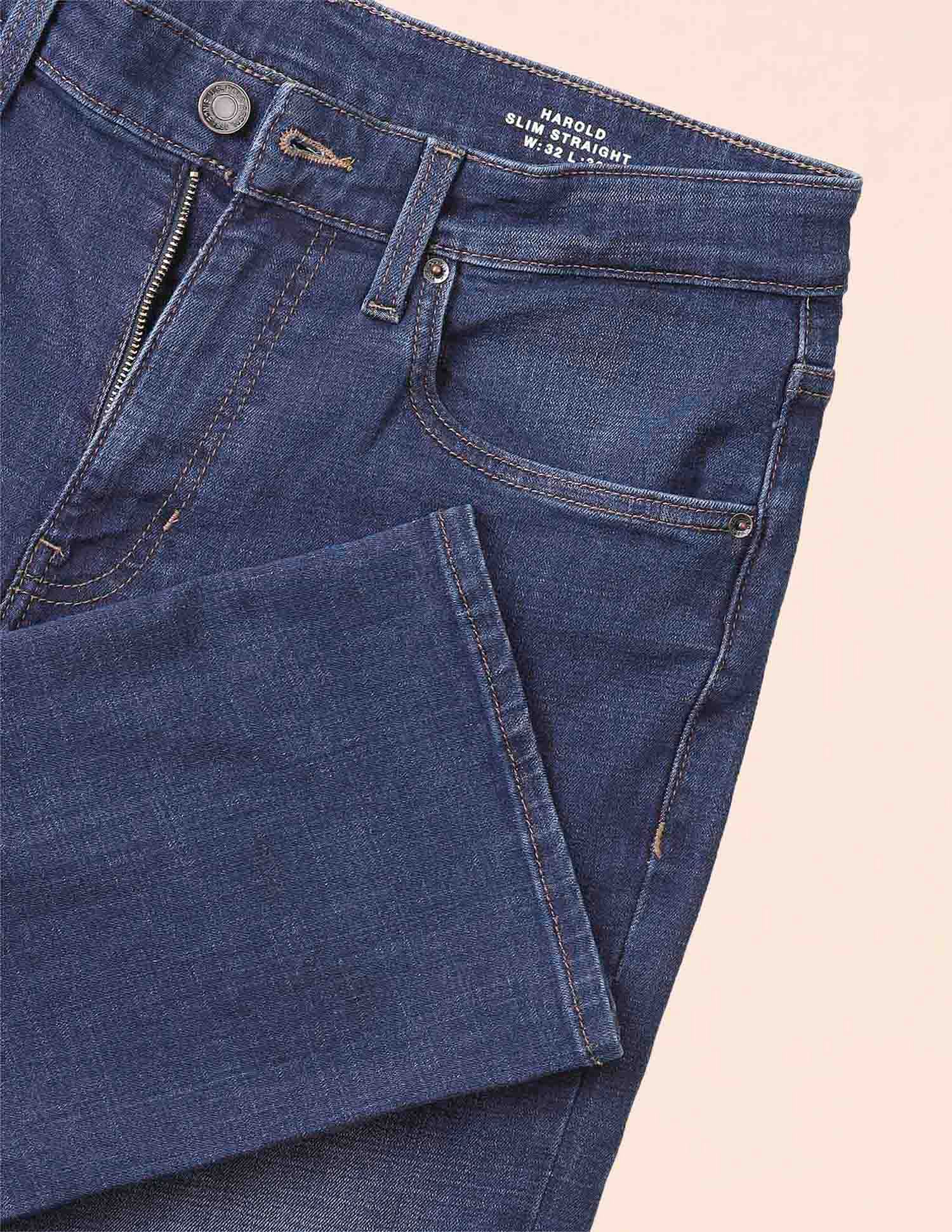 U.S. Polo Assn. Denim Co. Harold Slim Straight Fit Blue Jeans