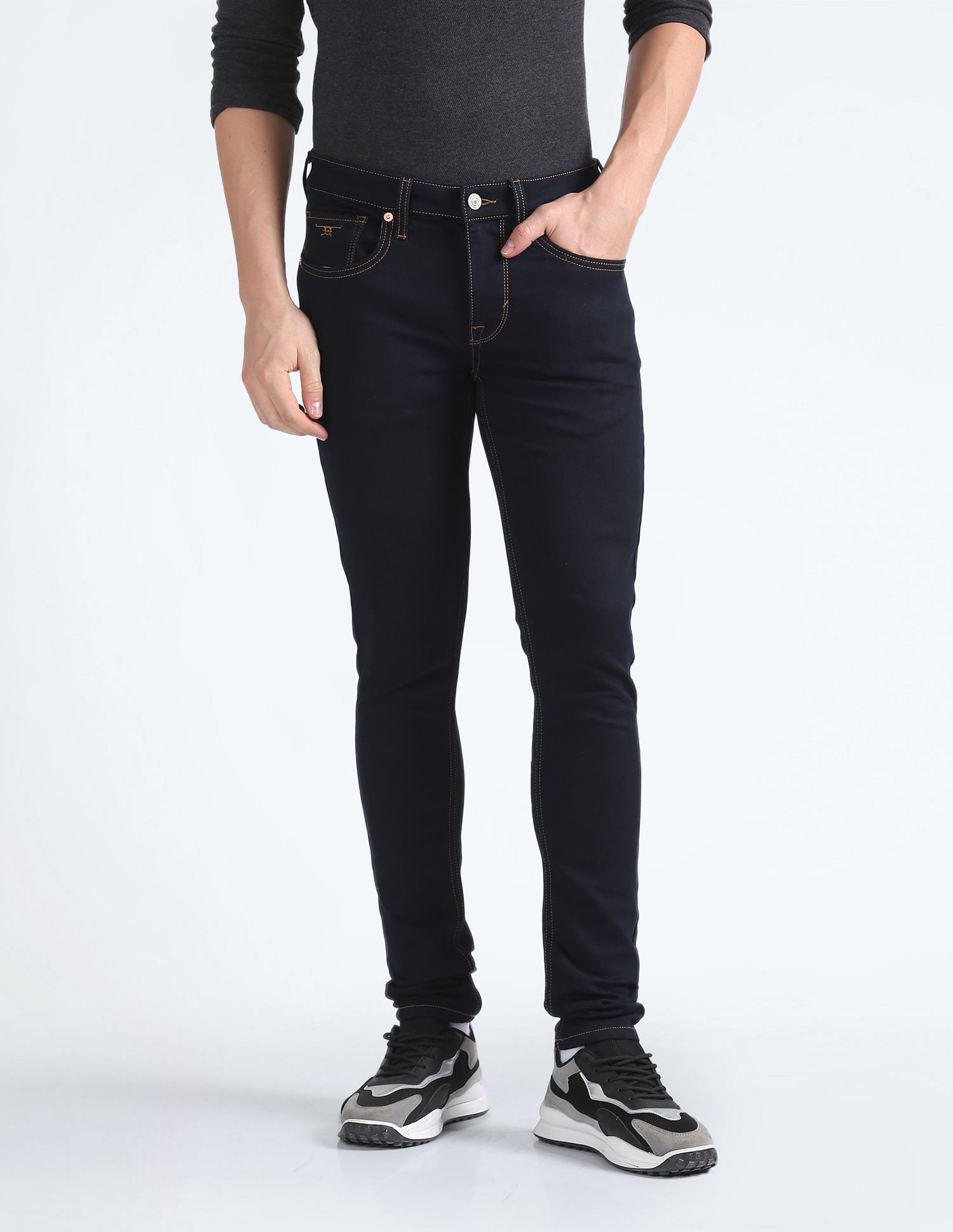Flying Machine Jackson Skinny Fit Rinsed Jeans