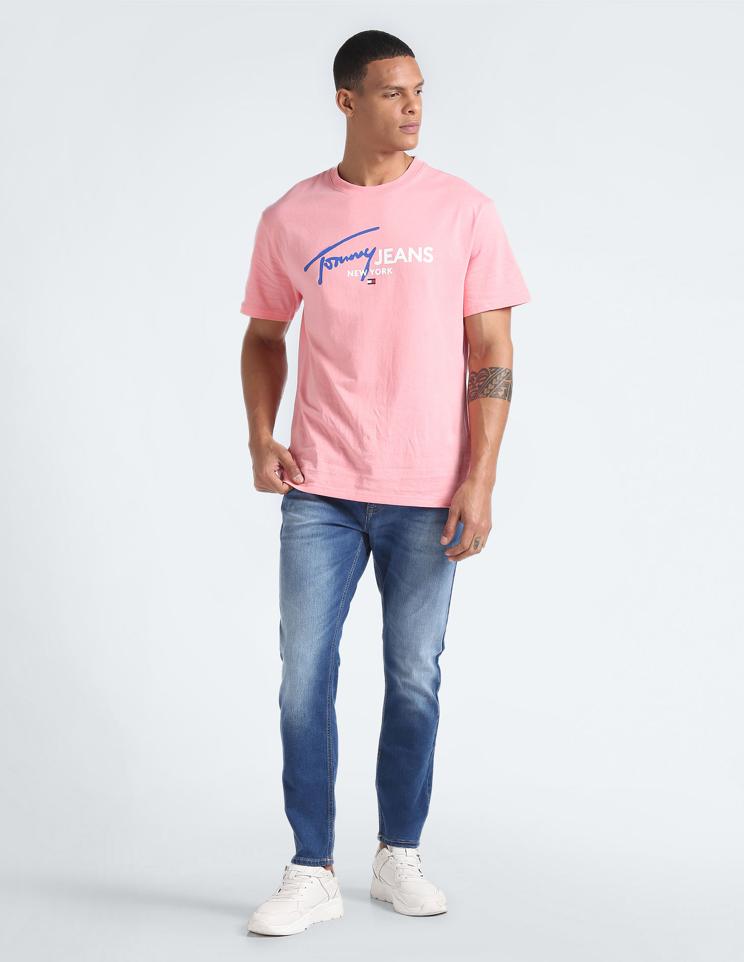Tommy Hilfiger Austin Slim Tapered Stone Wash Jeans