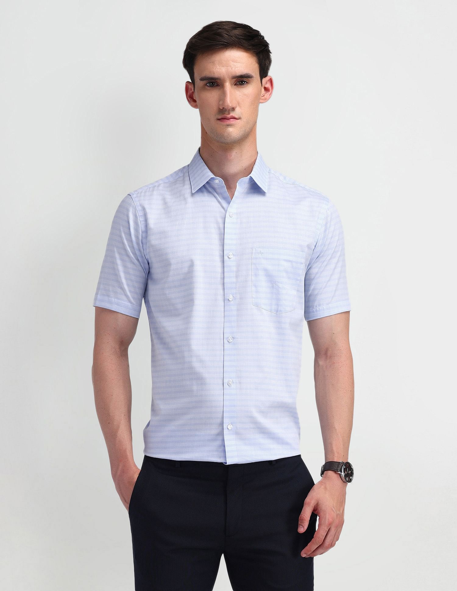 Arrow Liberty Classic Fit Cotton Shirt