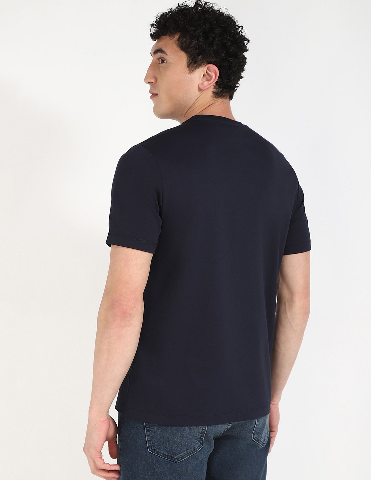 Tommy Hilfiger Embroidered Logo Regular-Fit Cotton T-Shirt