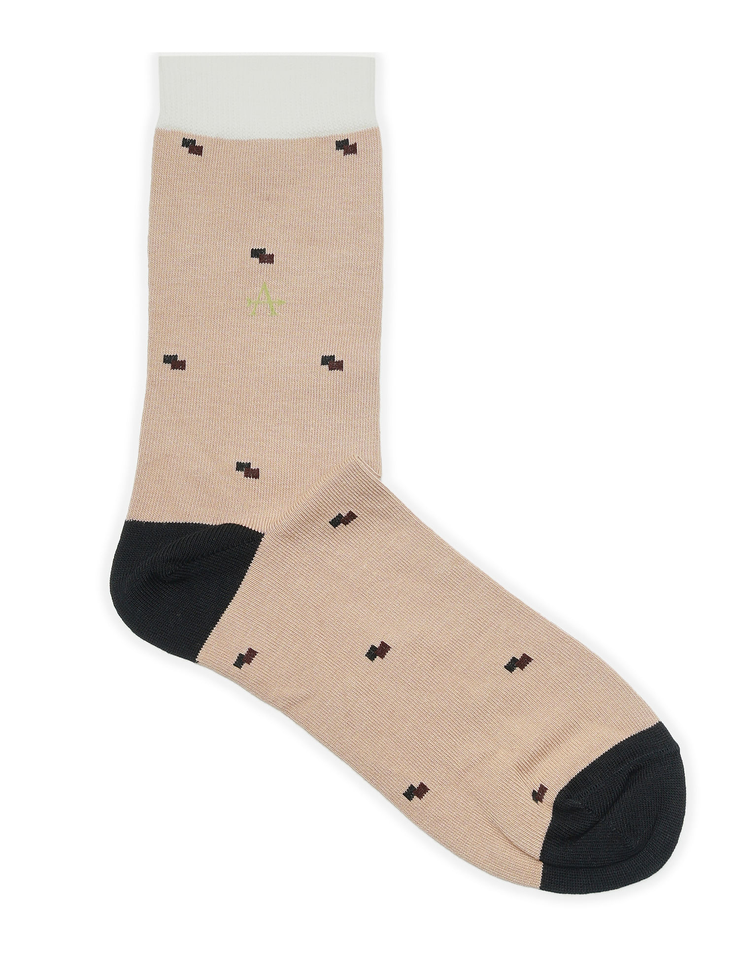 Arrow Men Printed Mid Calf Socks - Pack Of 1
